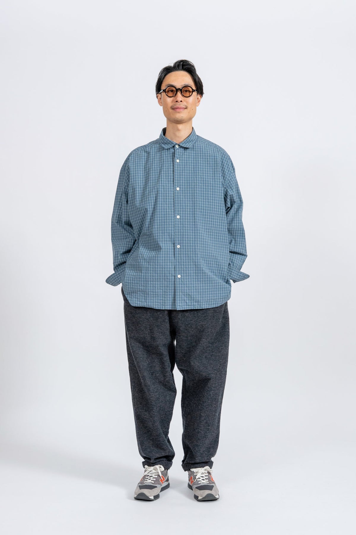 176cm / BLU / L