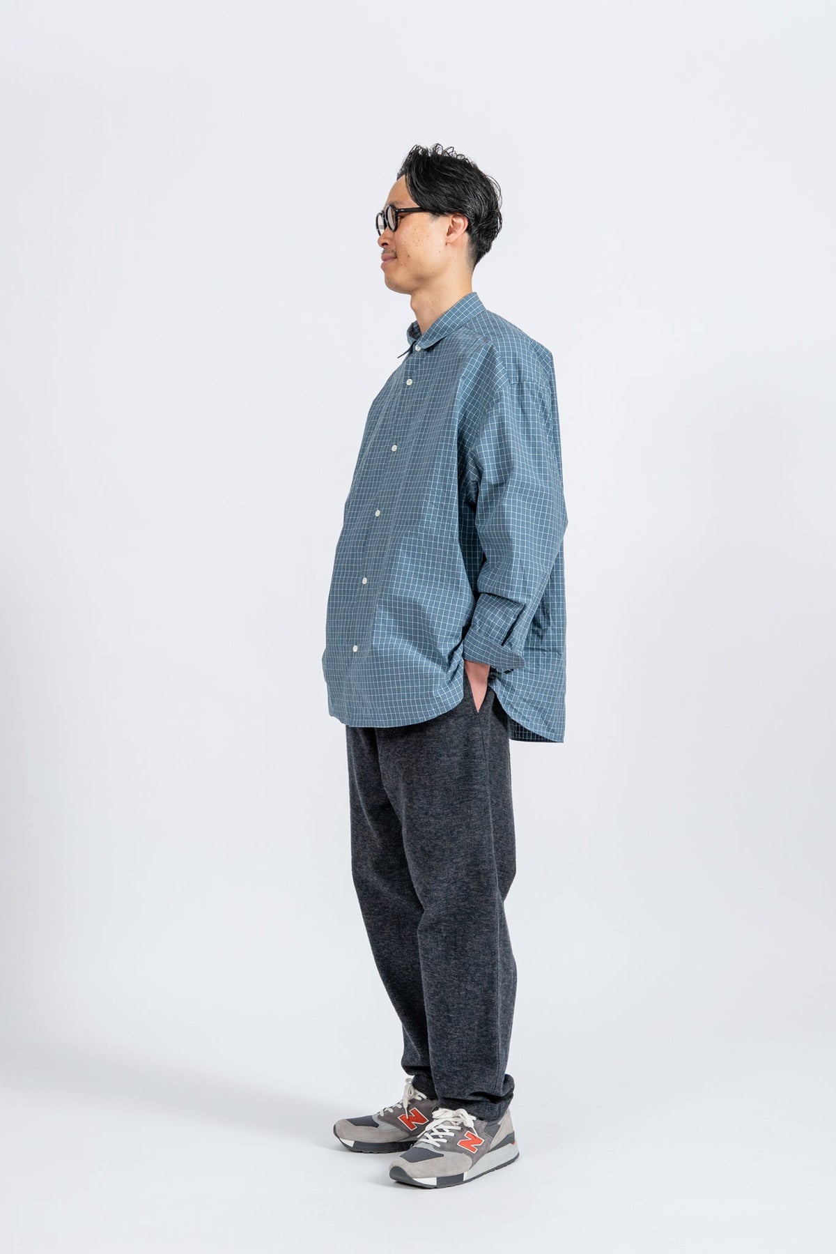 176cm / BLU / L