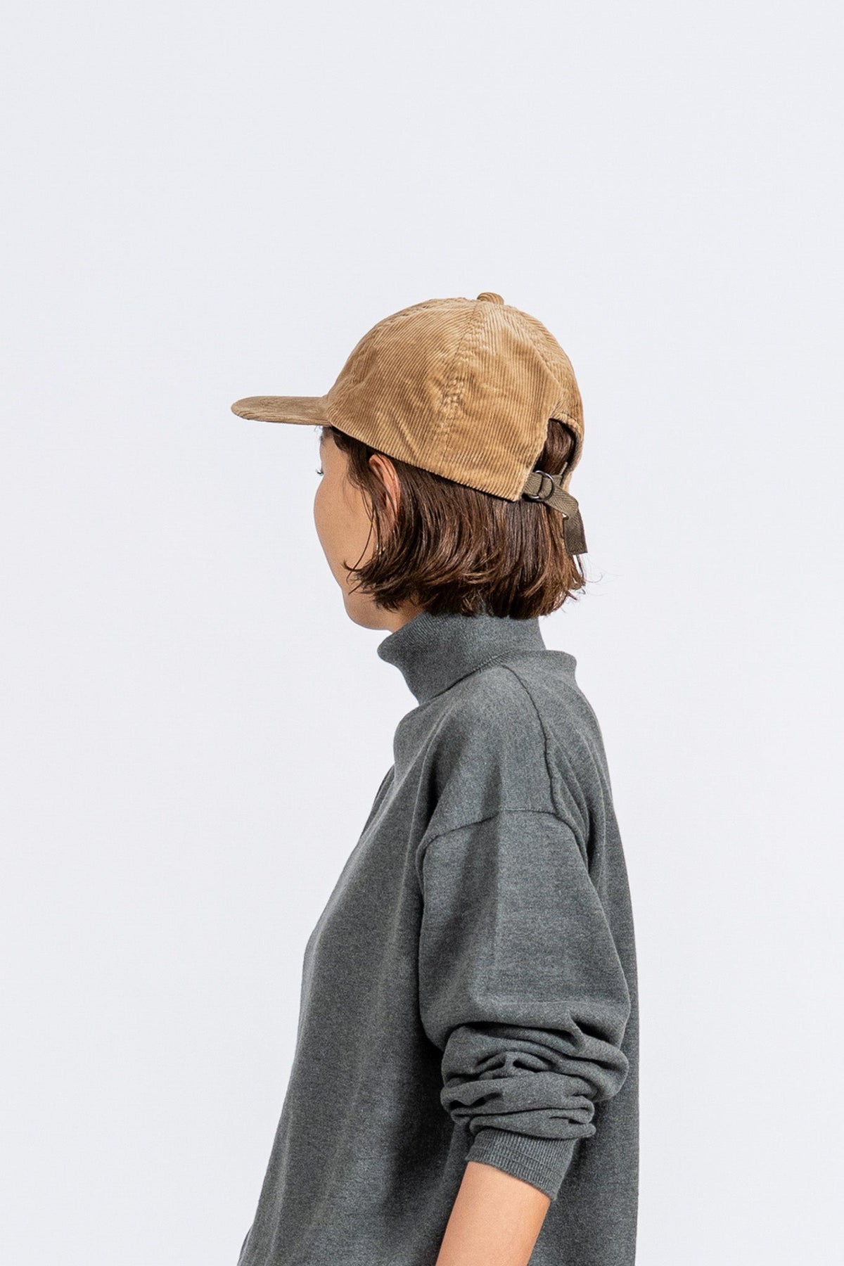 Corduroy CAP - BLK