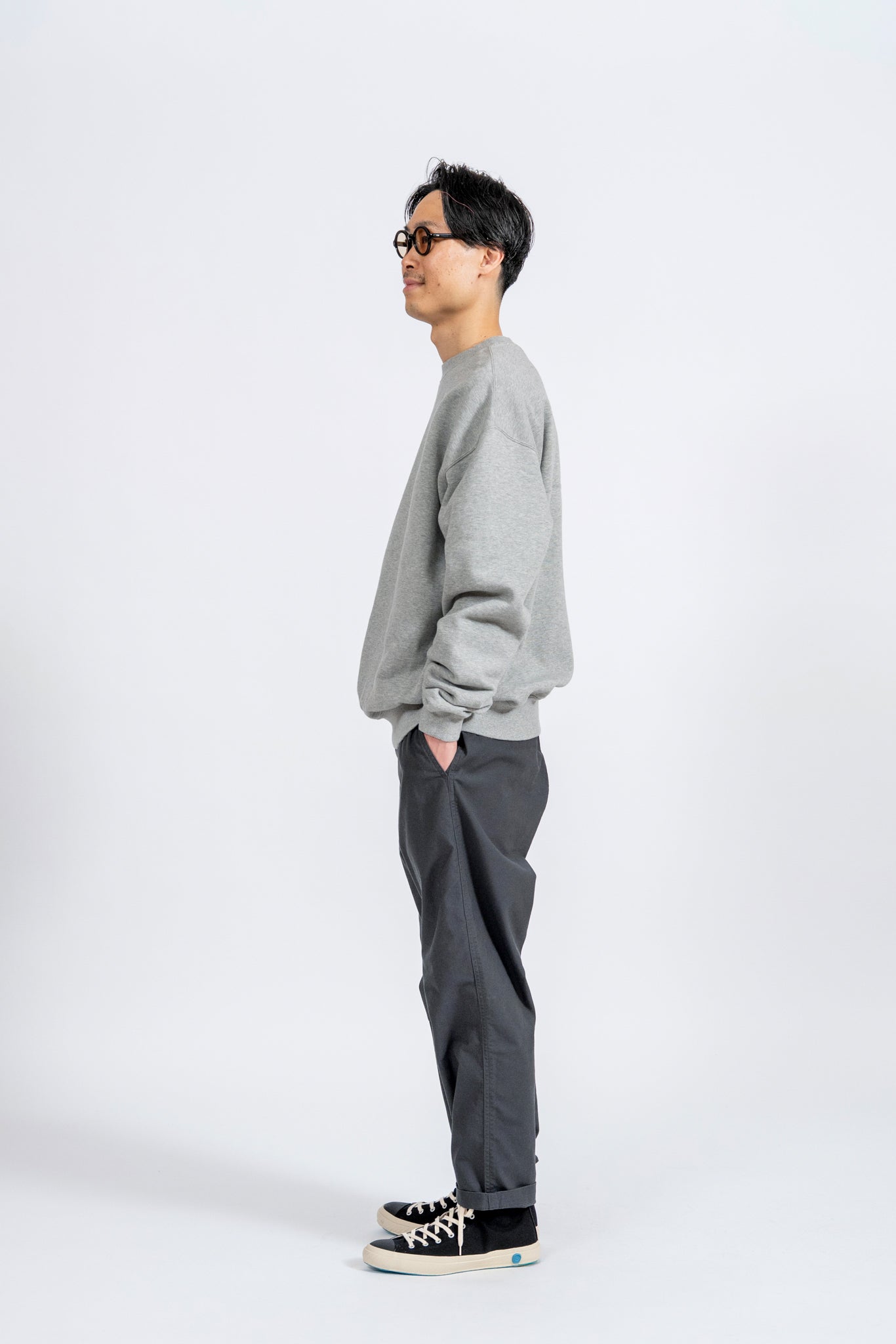 176cm / GRY / M