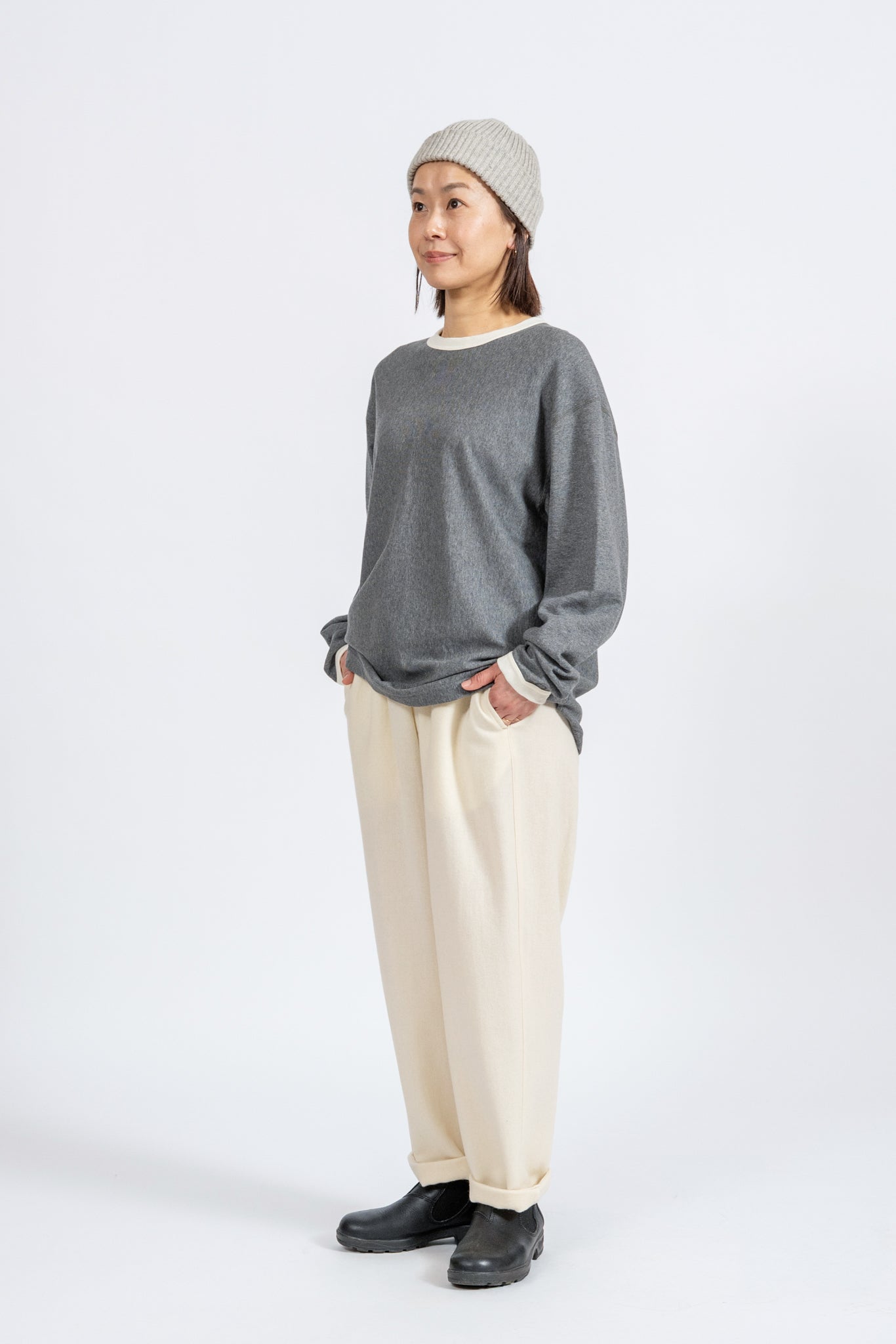 161cm / GRY / S