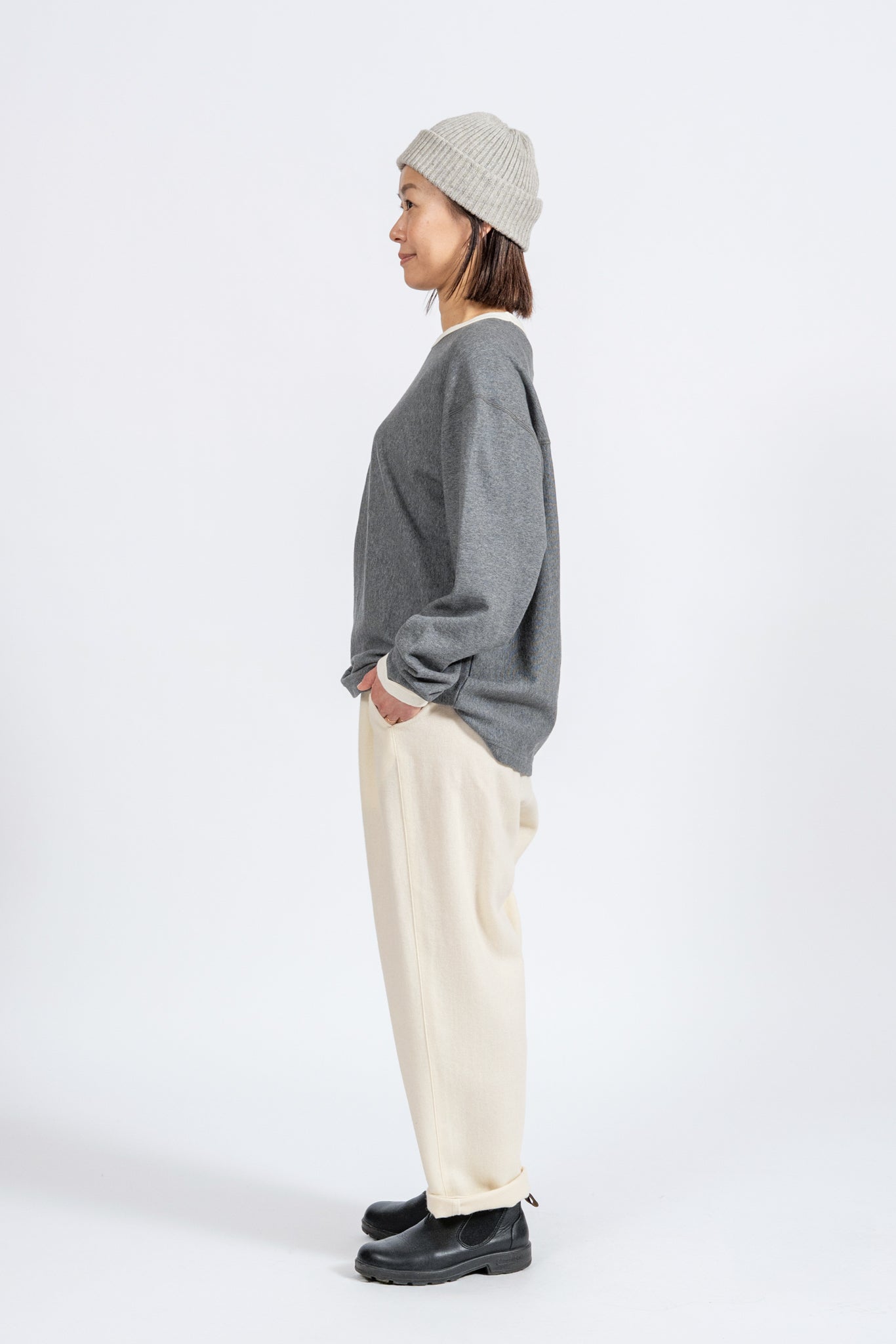 161cm / GRY / S