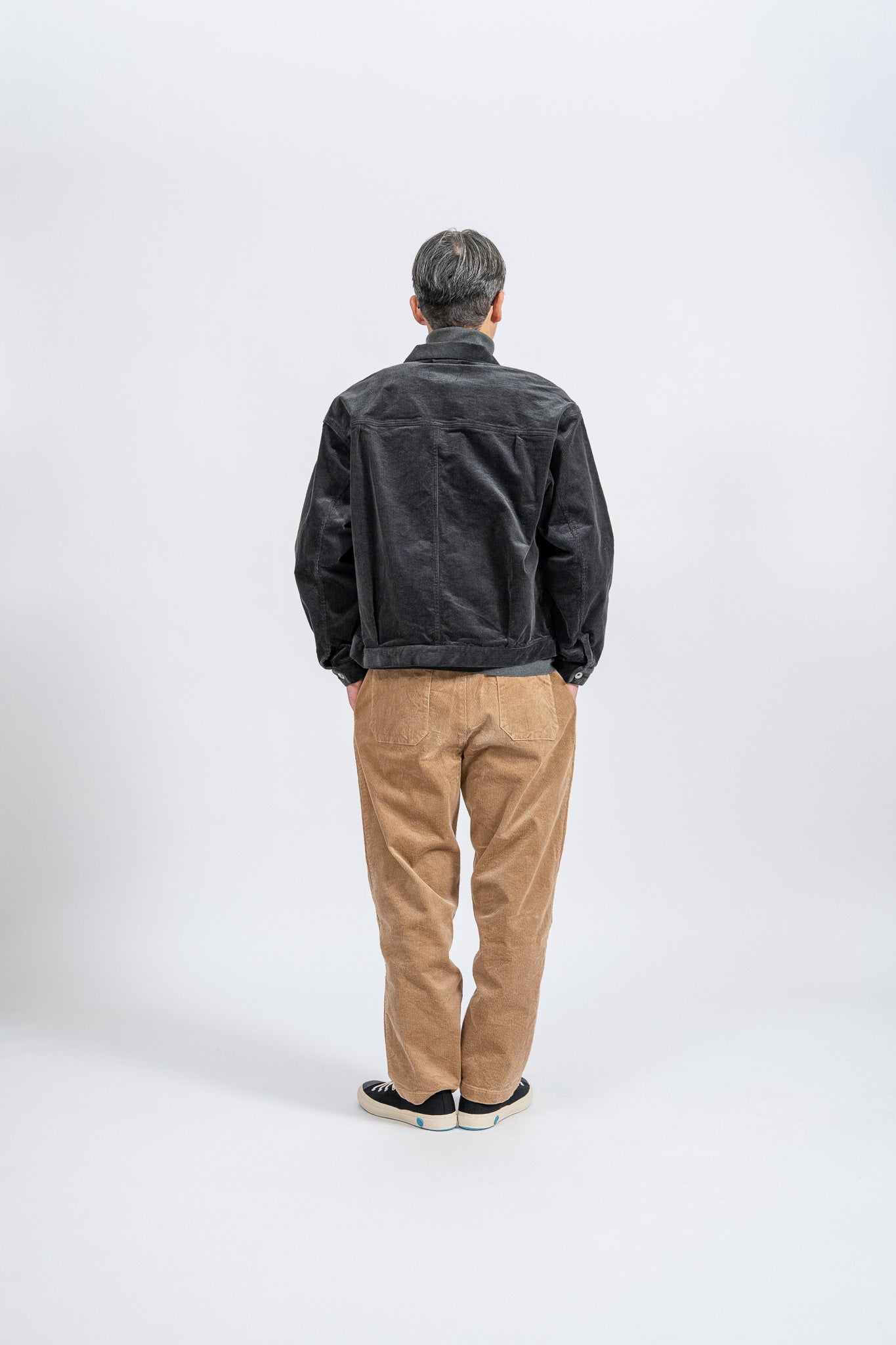 Corduroy 1st Jacket - BLK