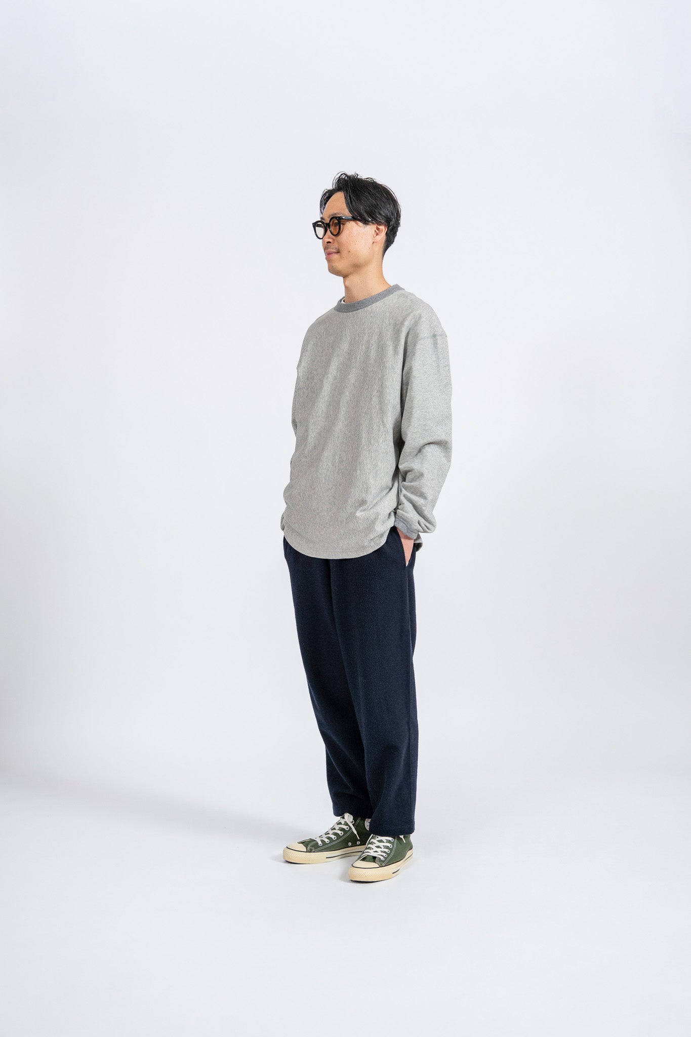 WOOL Easy Pants - NVY