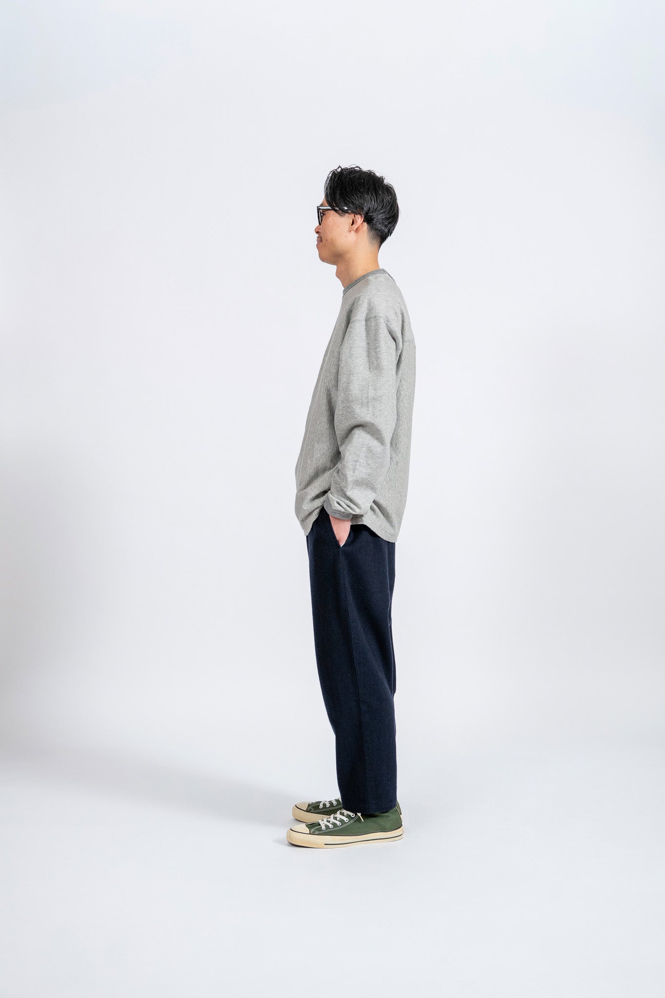 WOOL Easy Pants - NVY
