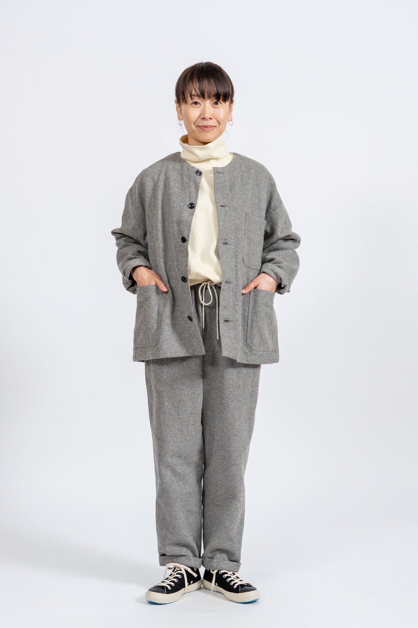 161cm / L.GRY / S