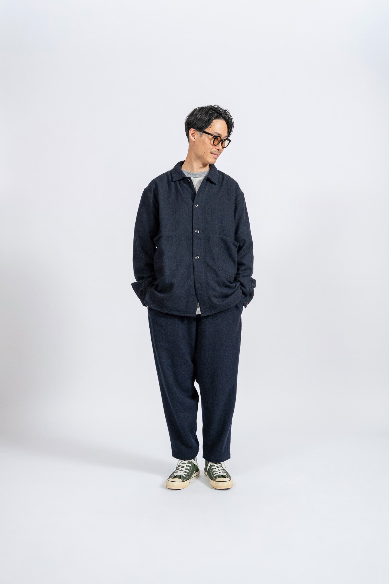 WOOL Work Jacket - NVY