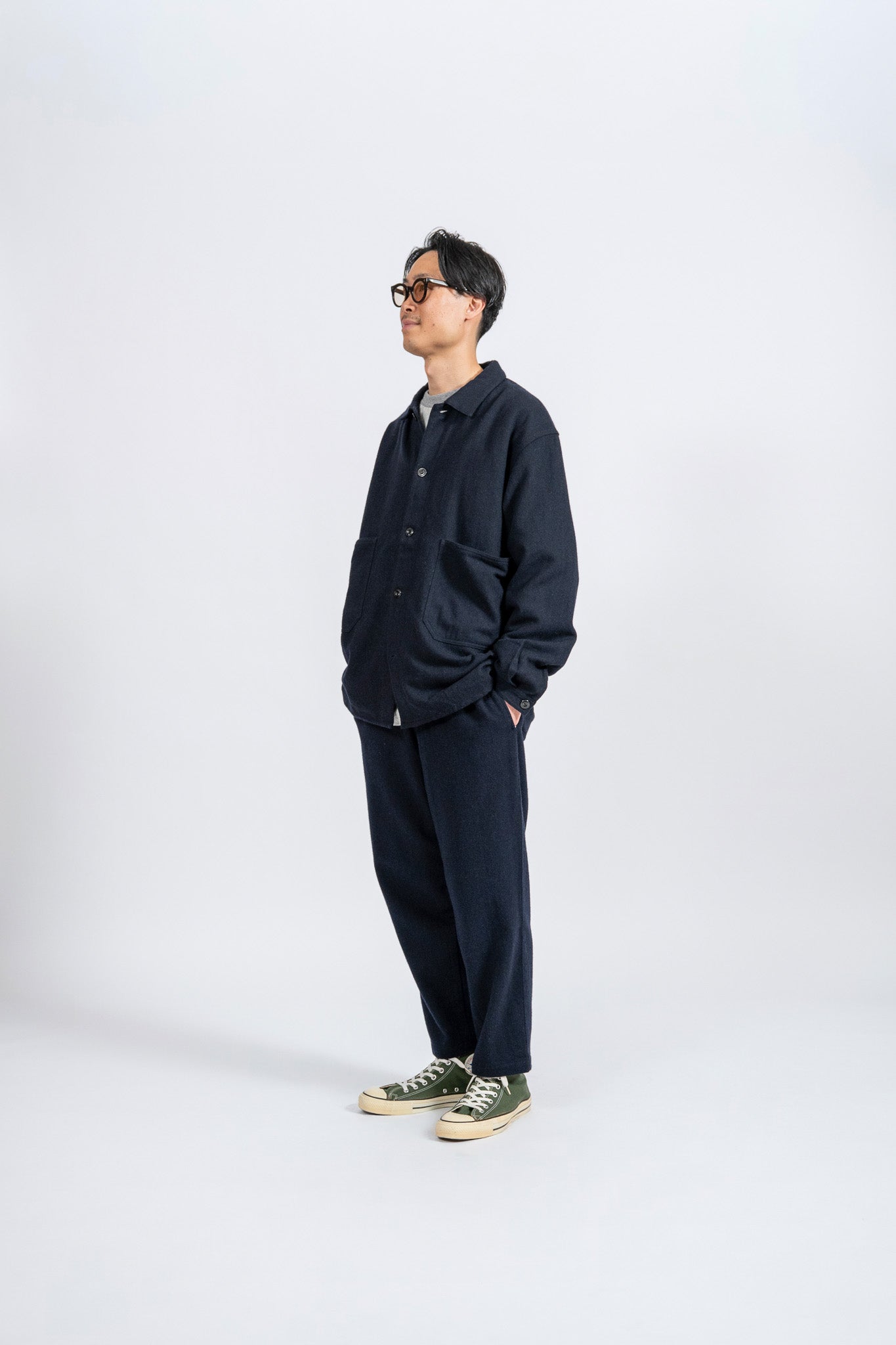 WOOL Work Jacket - NVY