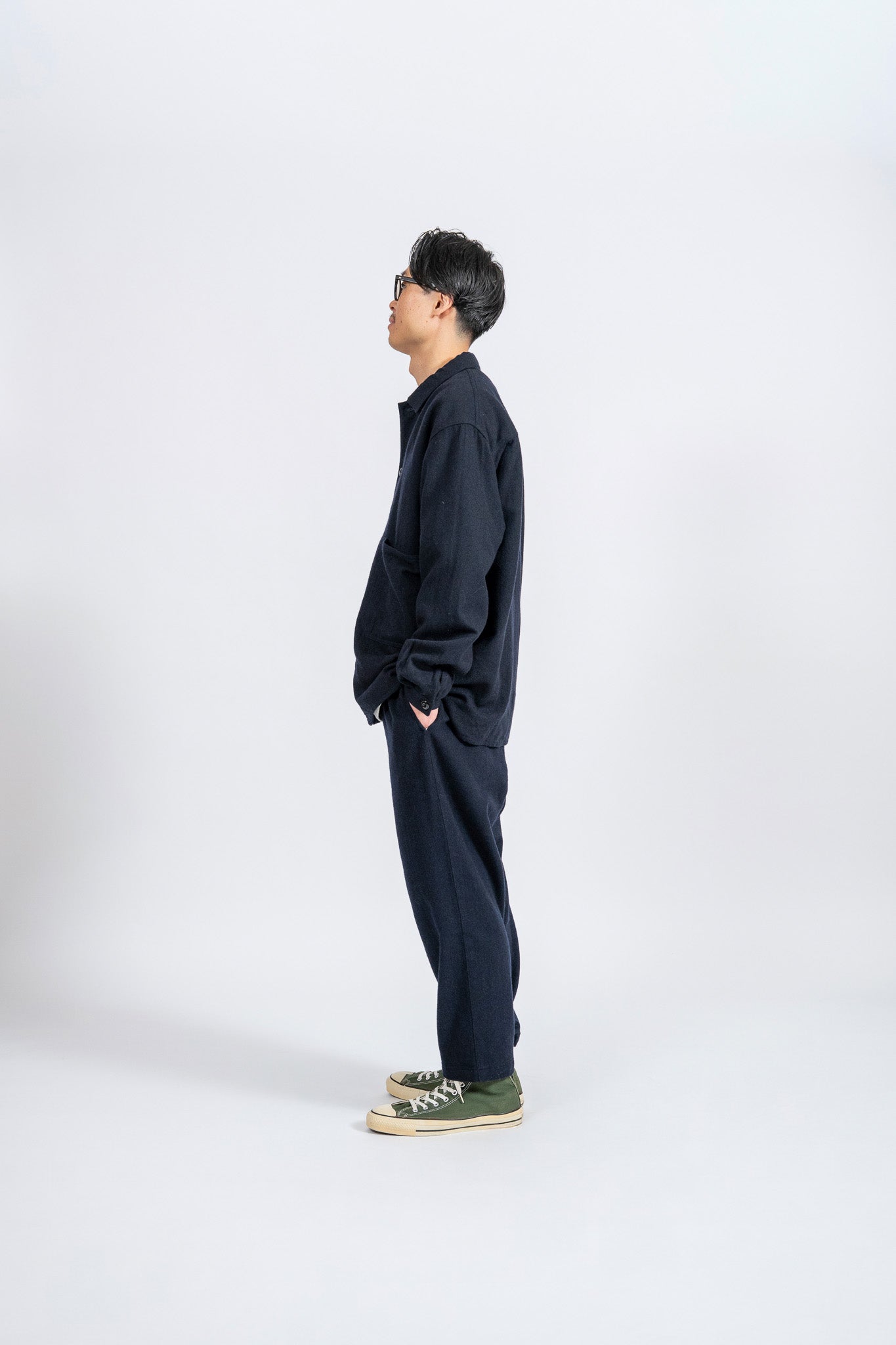 WOOL Work Jacket - NVY