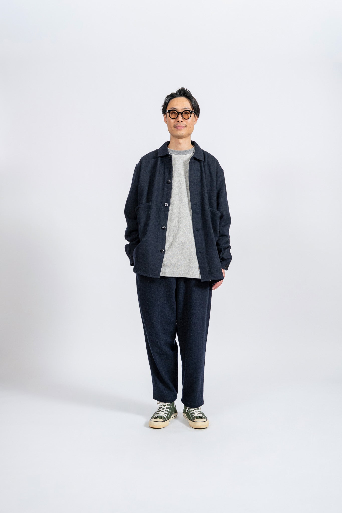 WOOL Work Jacket - NVY