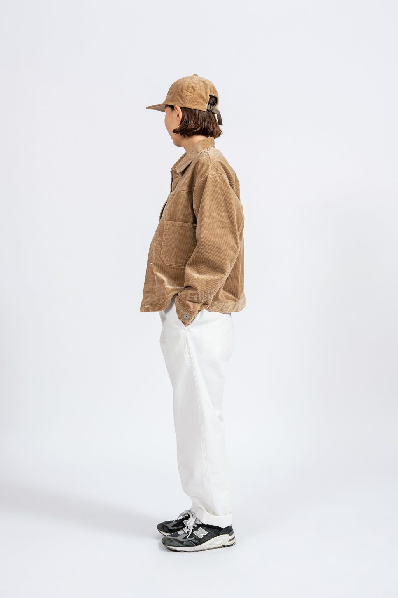 Wide Chino Pants -FW - WHT
