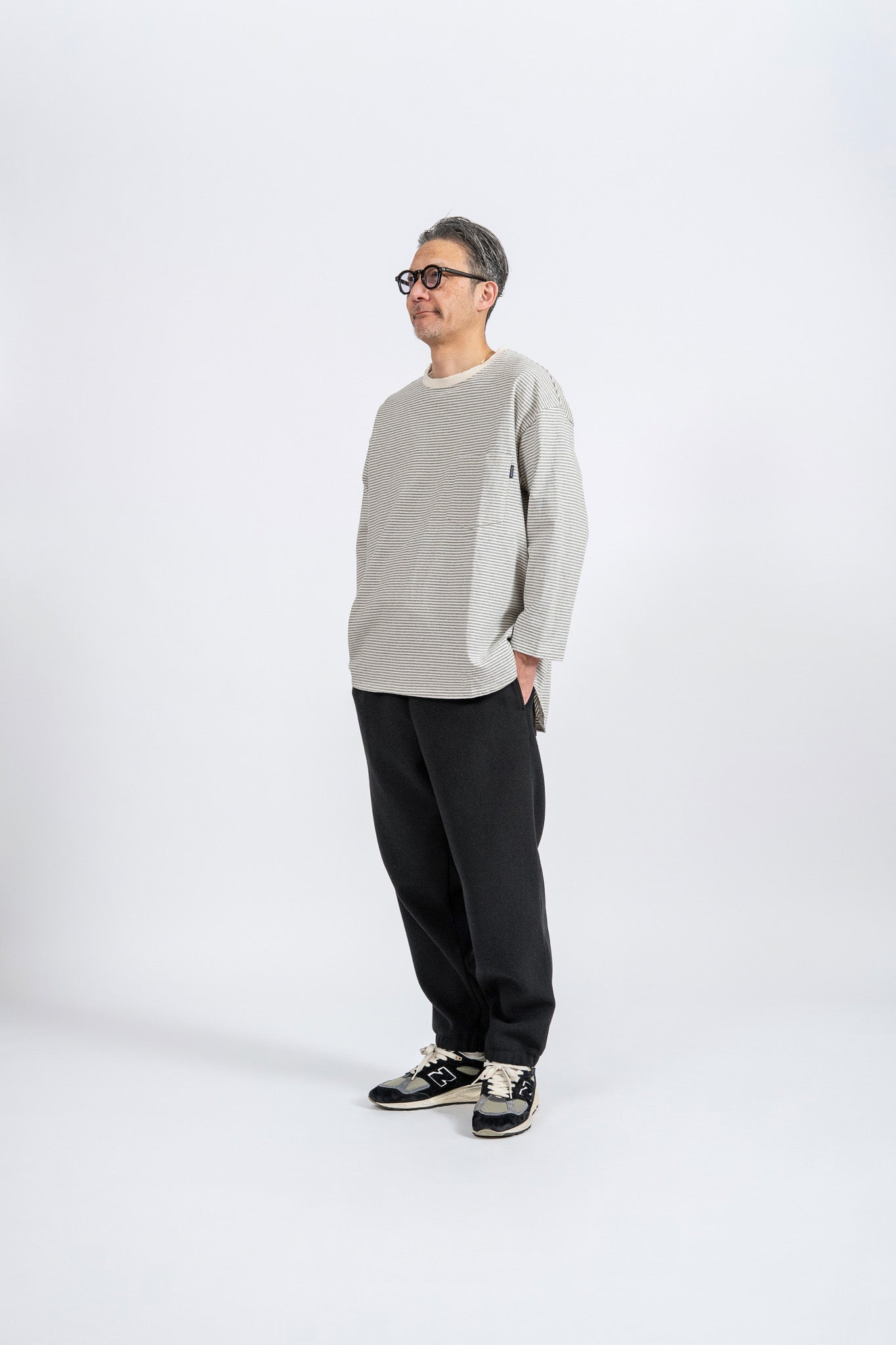 Melton Easy Pants - BLK