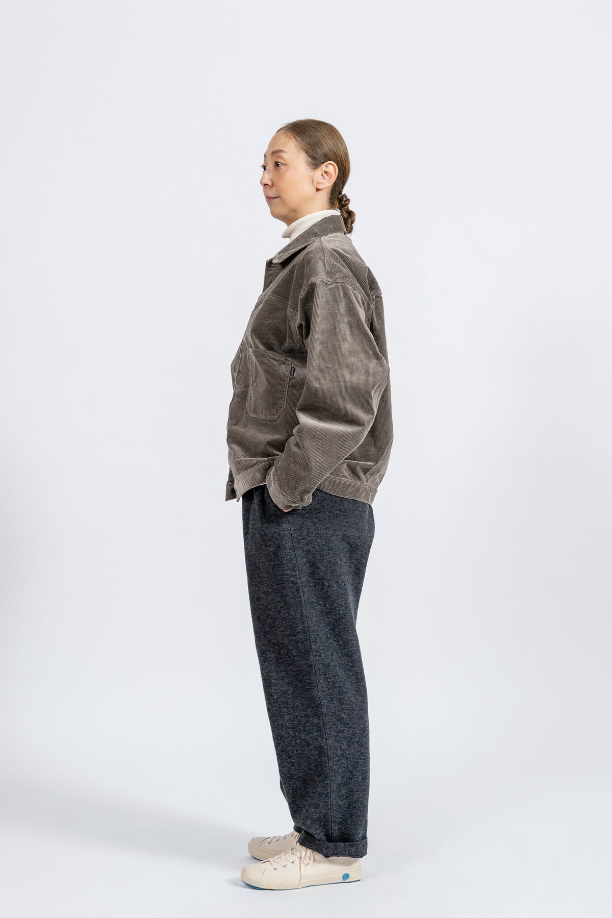 164cm / GRY / M