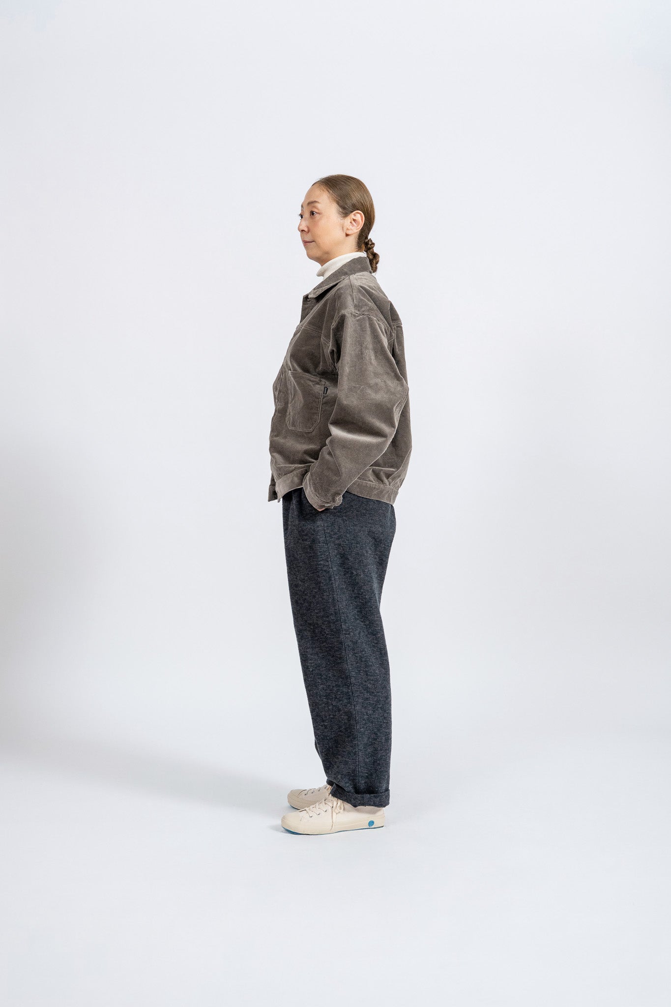 Corduroy 1st Jacket - GRY