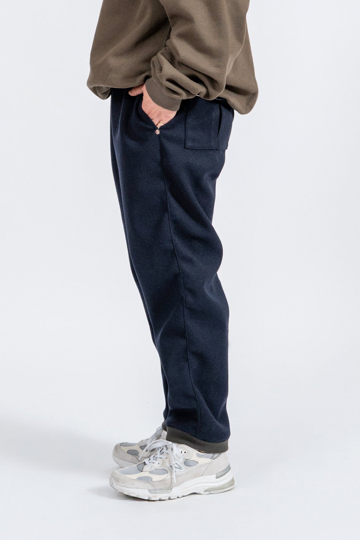 RIB PANTS -FW model - NVY - JAMES & CO. 鎌倉 公式サイト