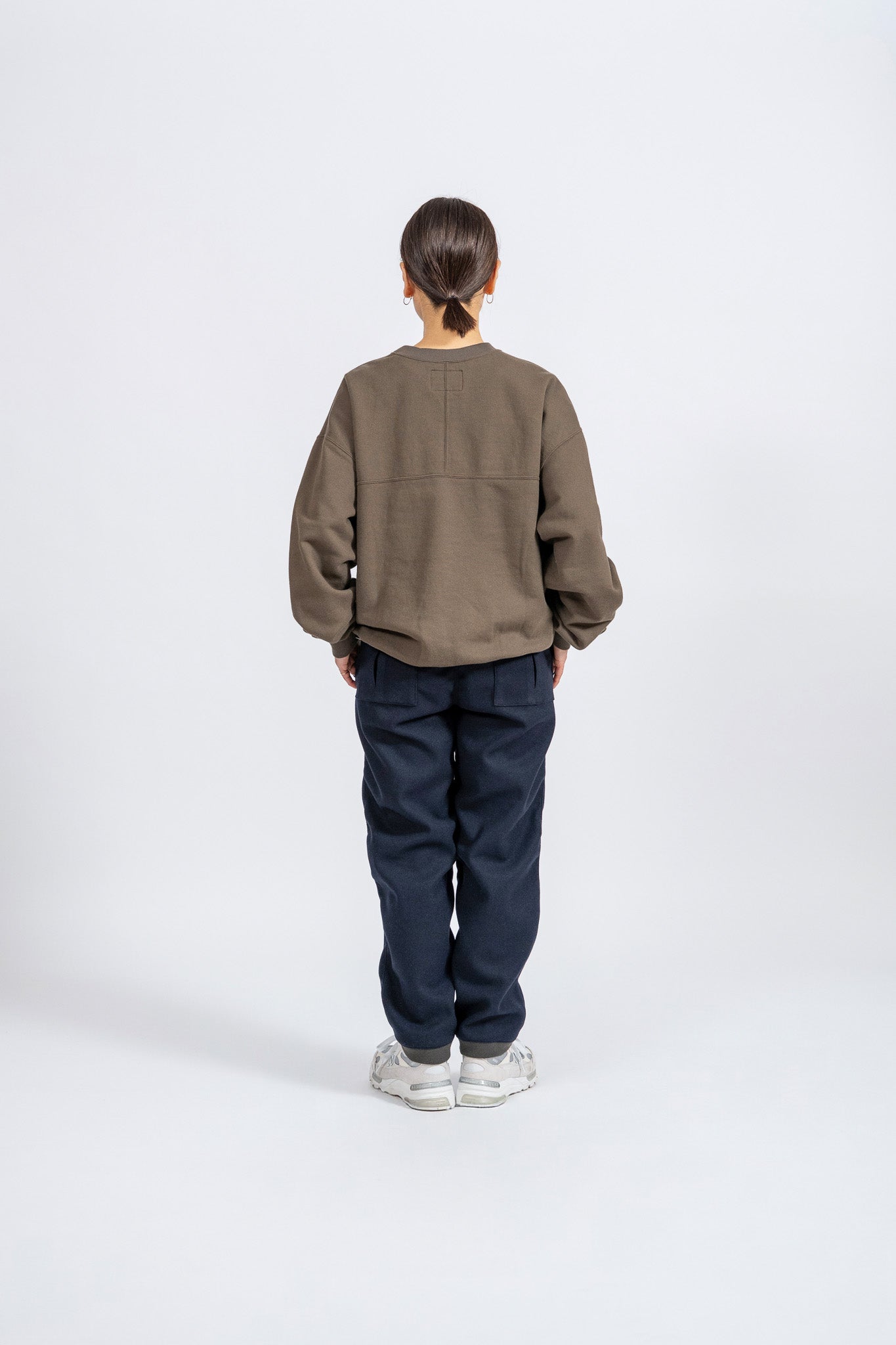 RIB PANTS -FW model - NVY