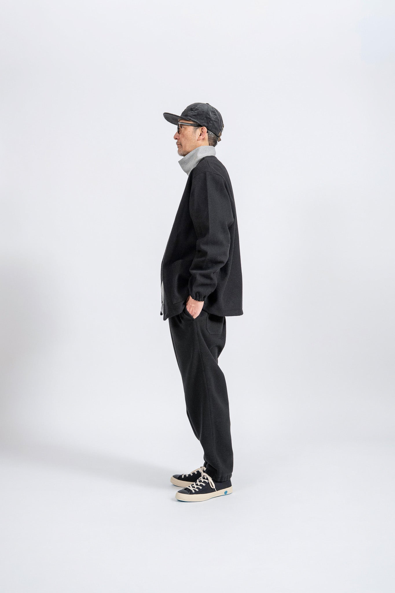 Melton Easy Pants - BLK