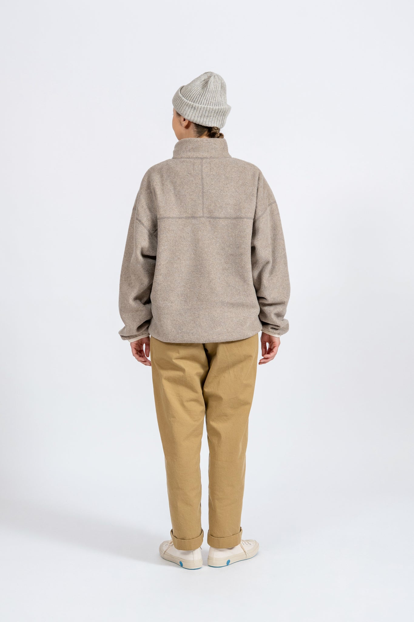 Wide Chino Pants -FW - BEG