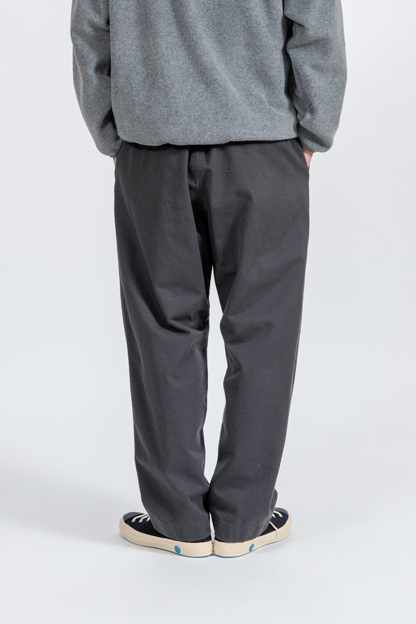 Wide Chino Pants -FW - GRY