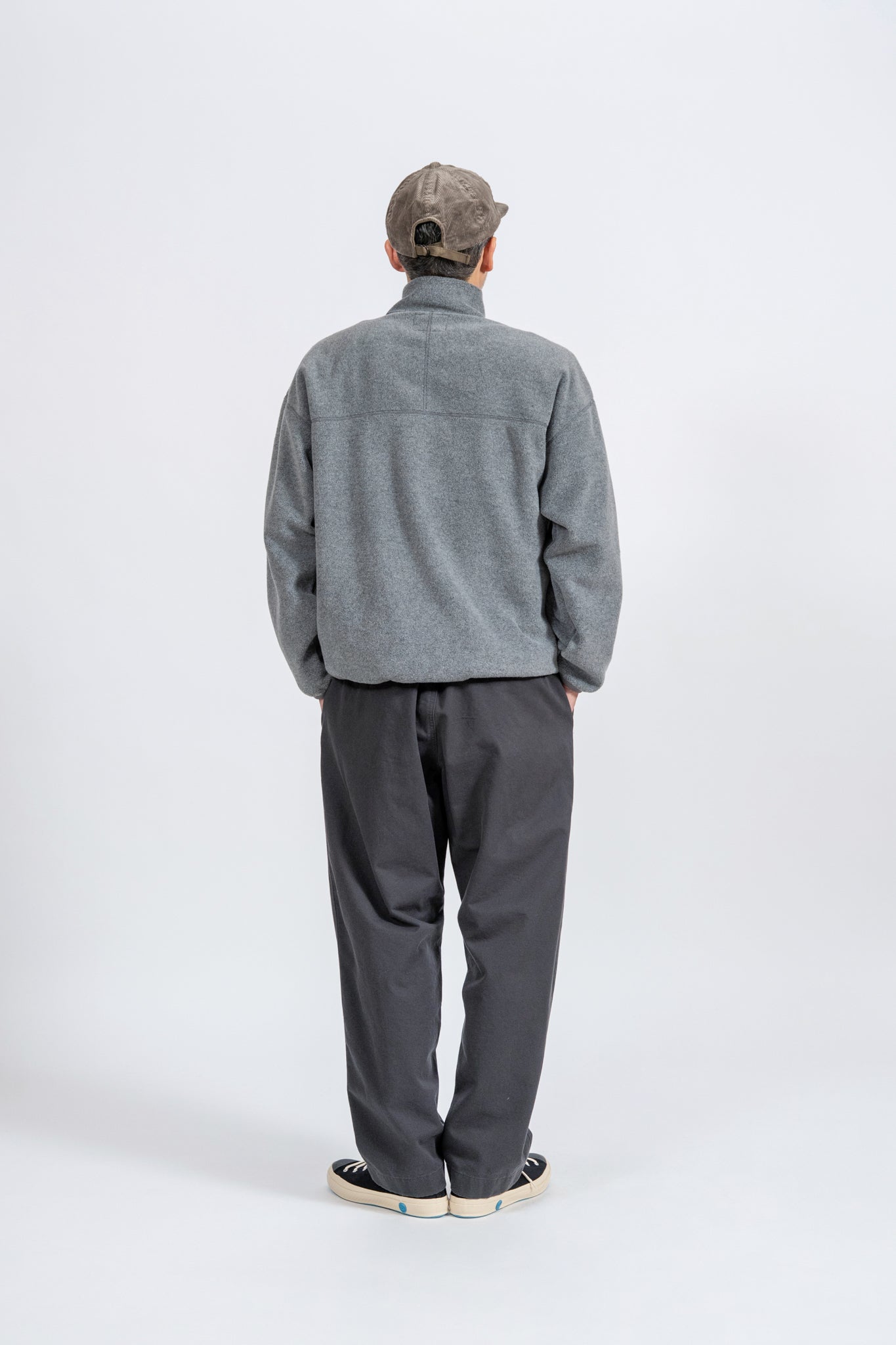 Wide Chino Pants -FW - GRY