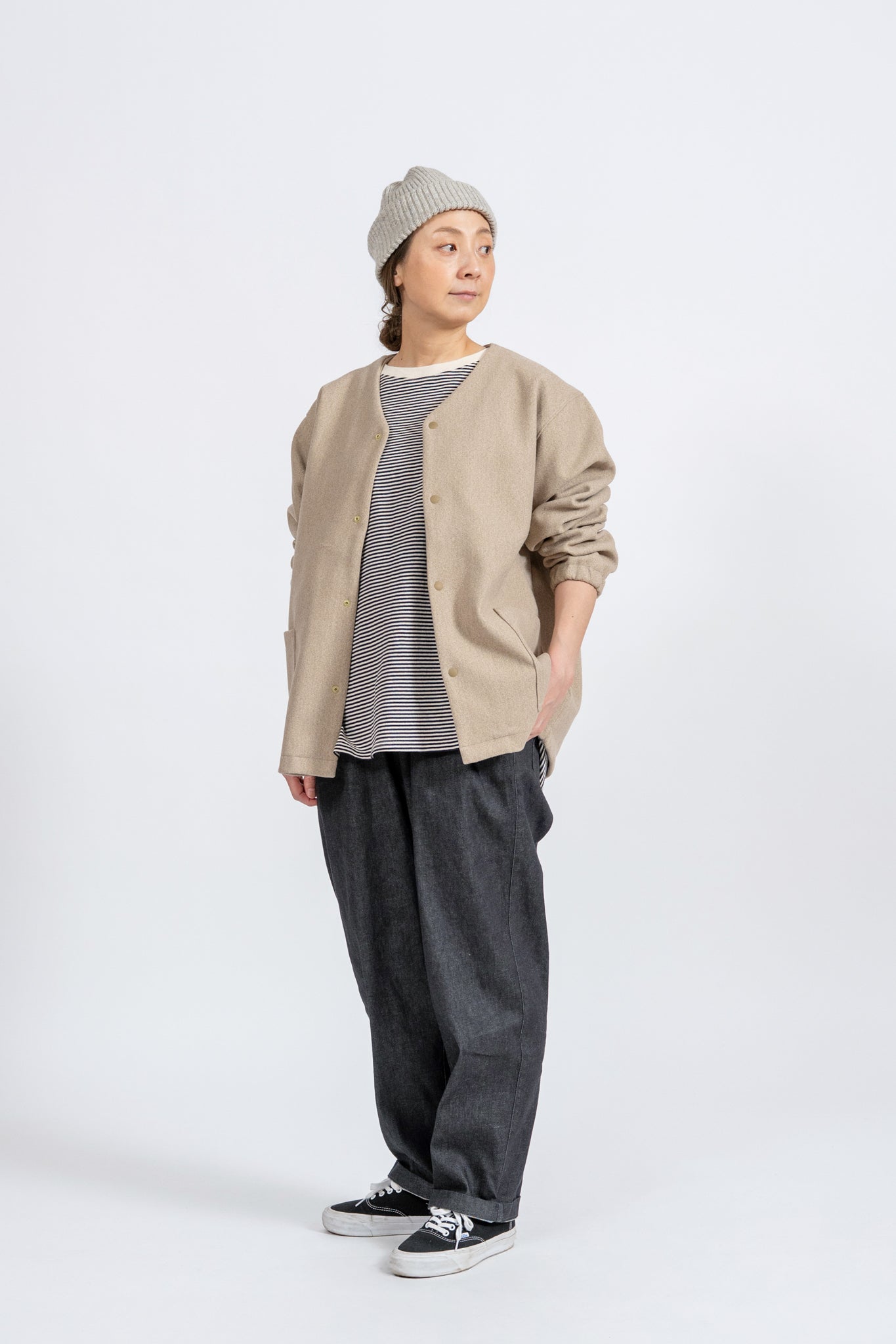 164cm / GRY / M