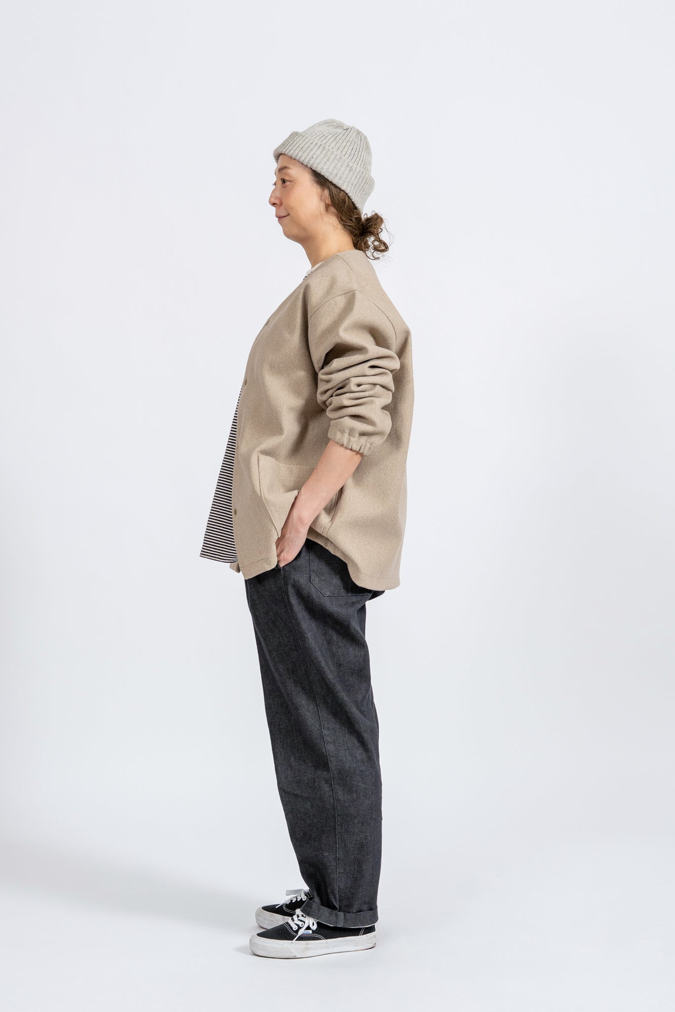 164cm / GRY / M