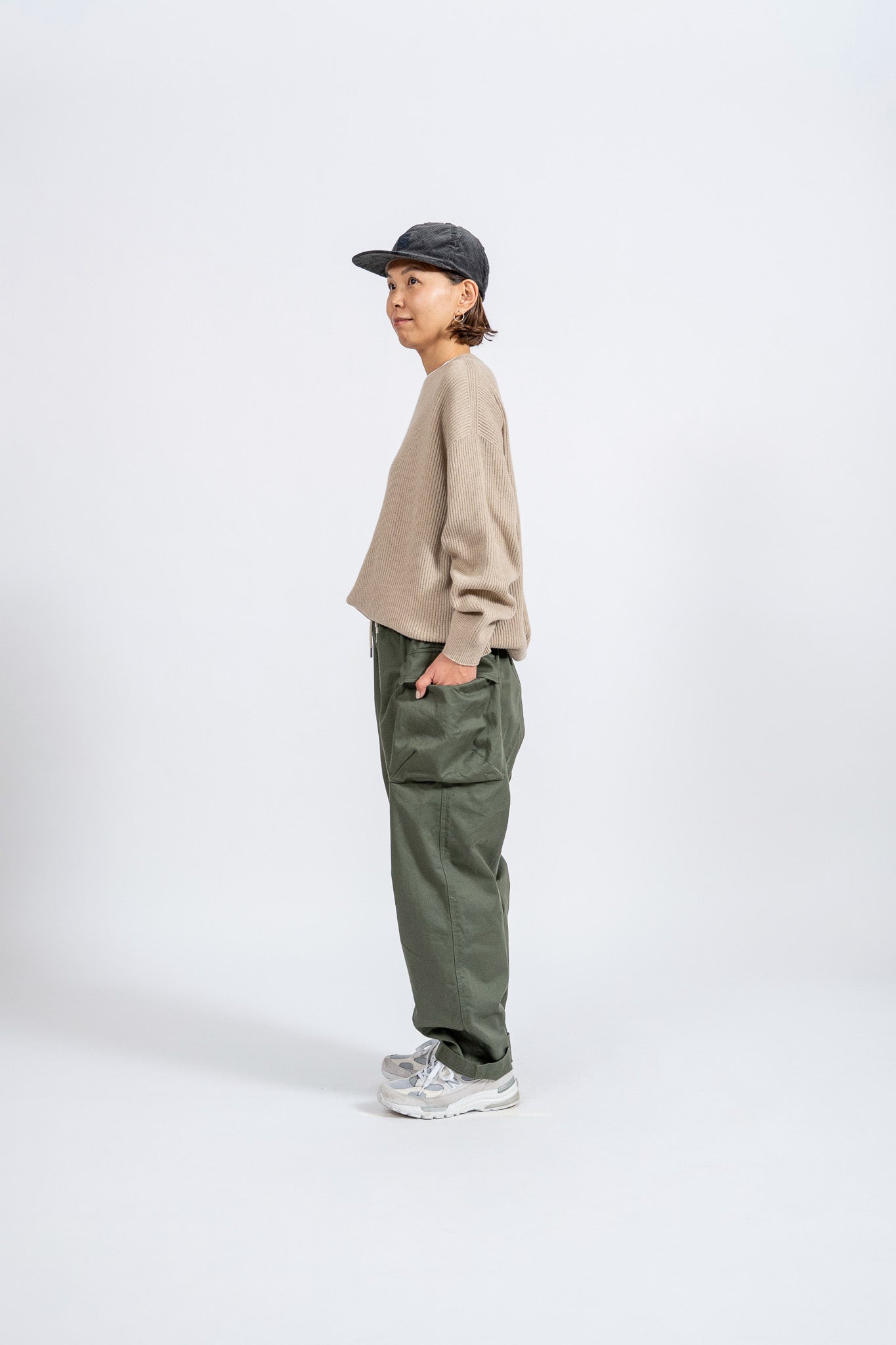 Military Easy Pants - KHK