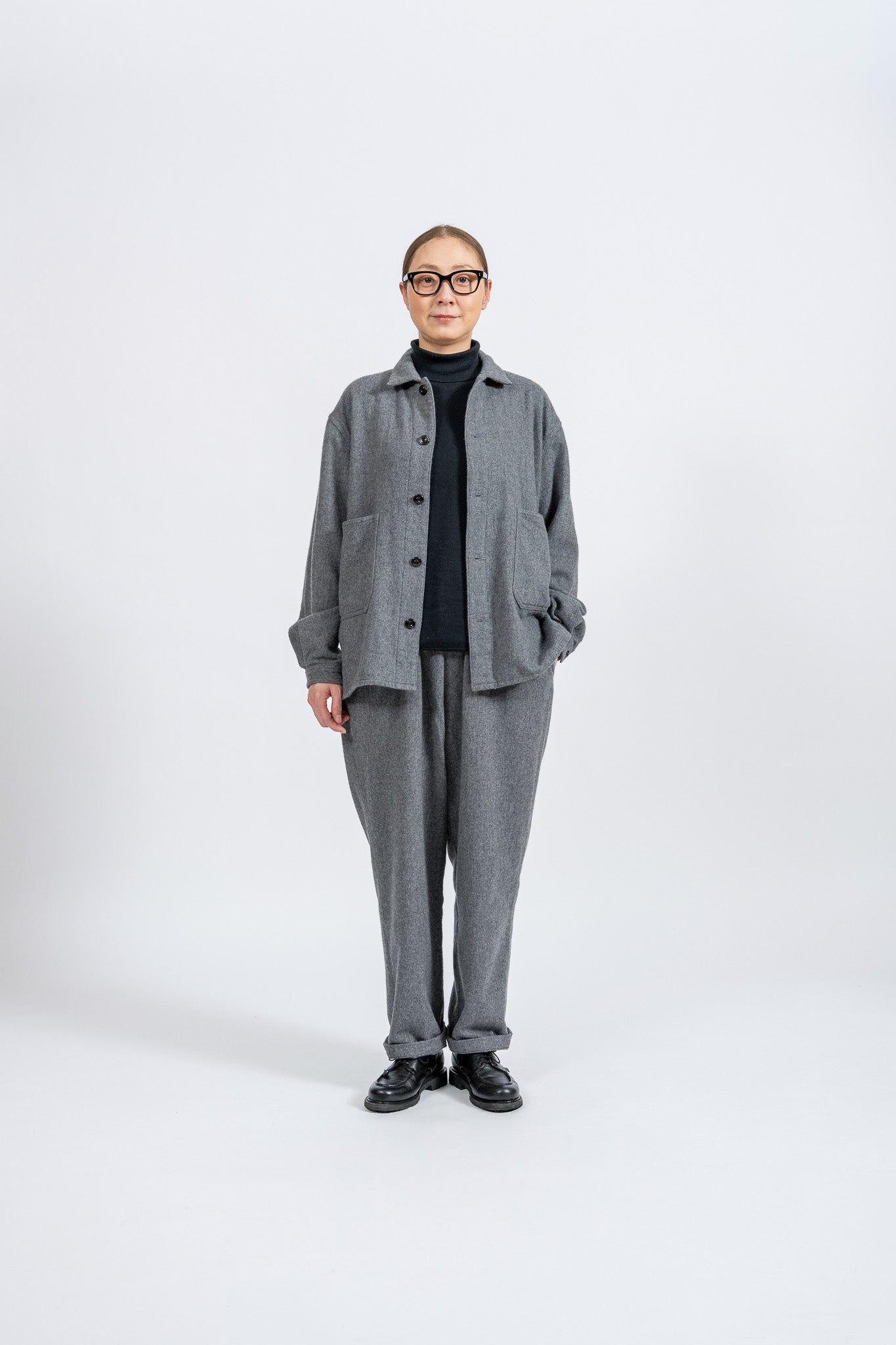 WOOL Work Jacket - GRY