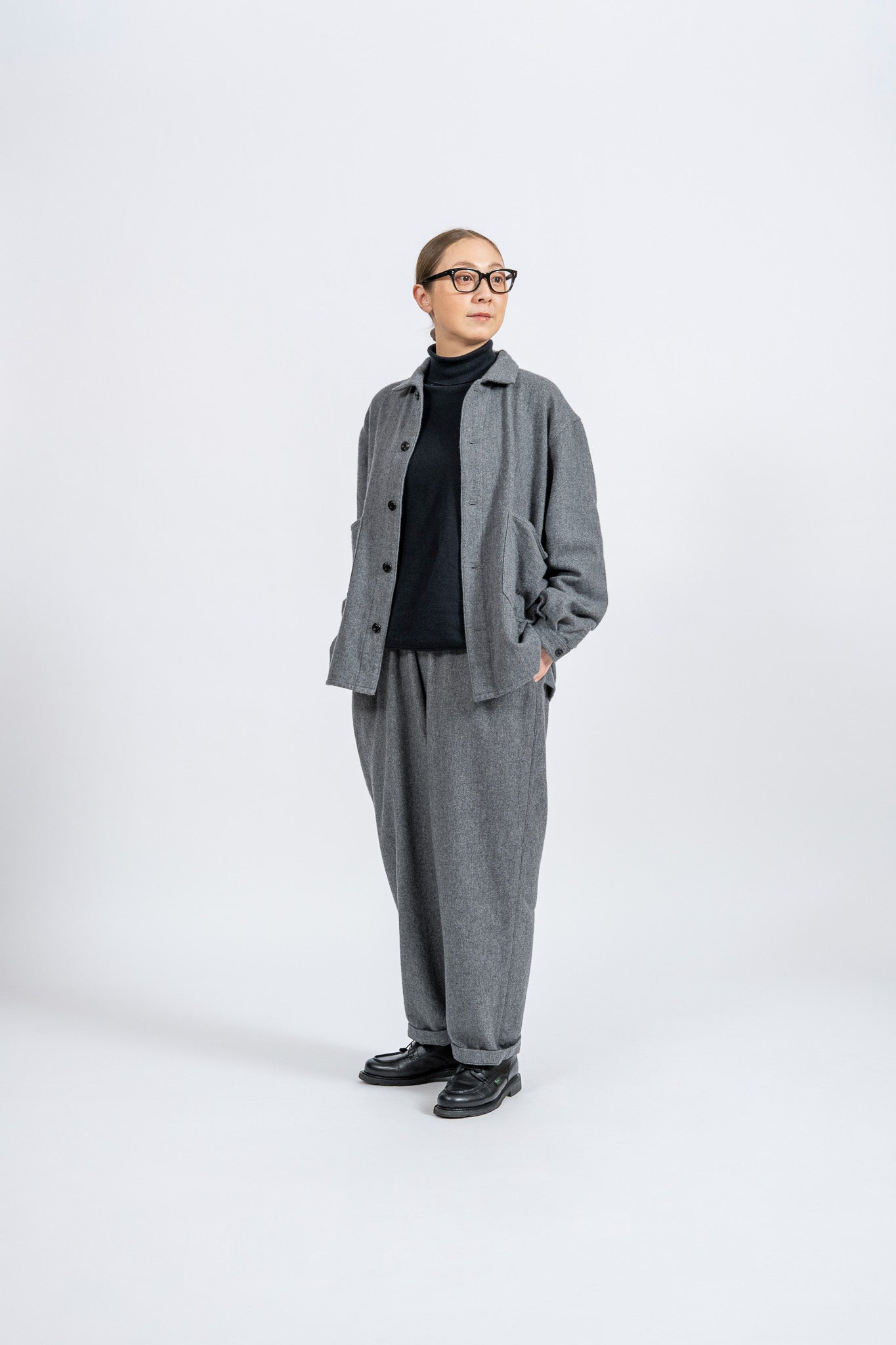 WOOL Work Jacket - GRY