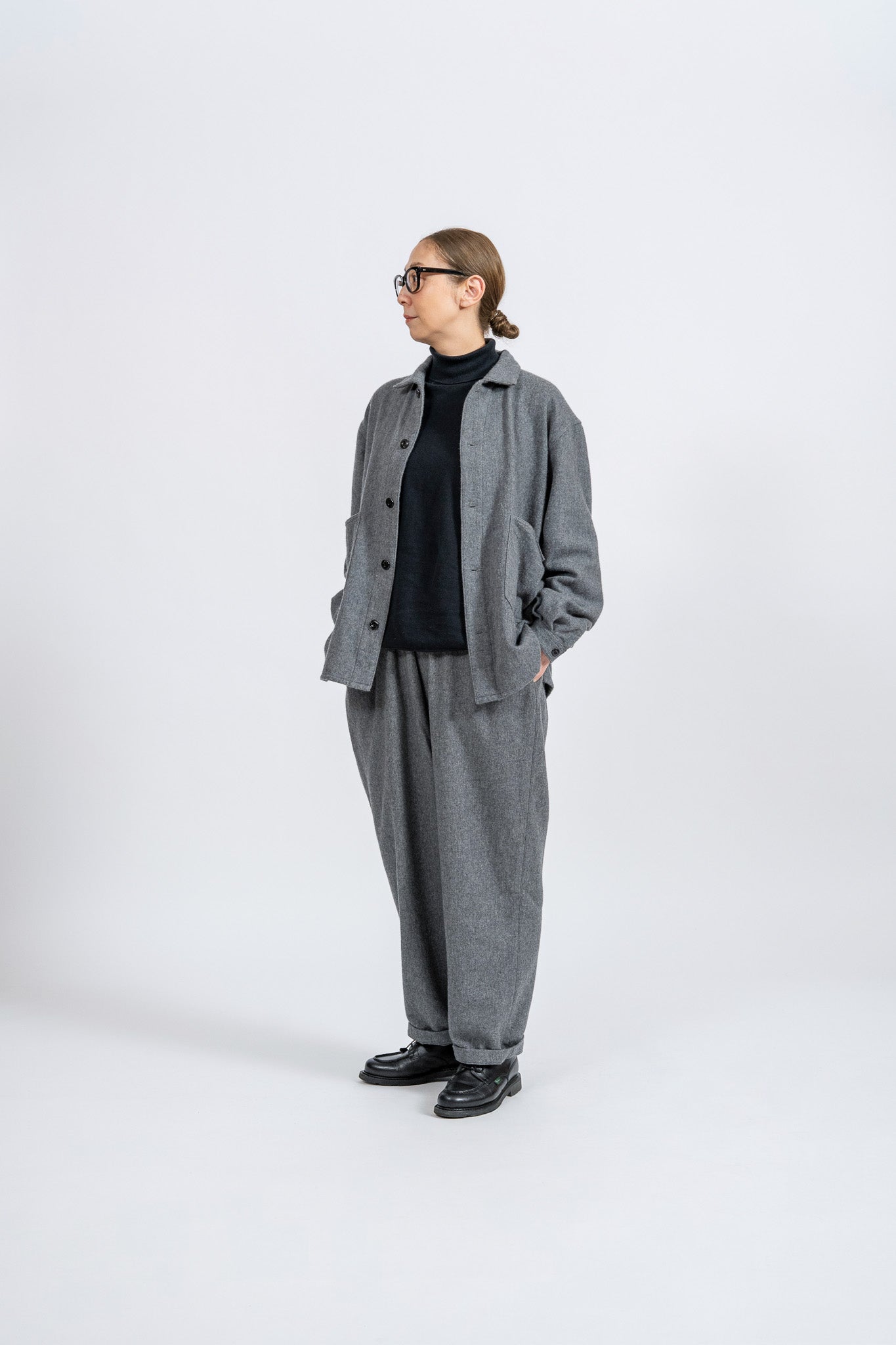 WOOL Easy Pants - GRY