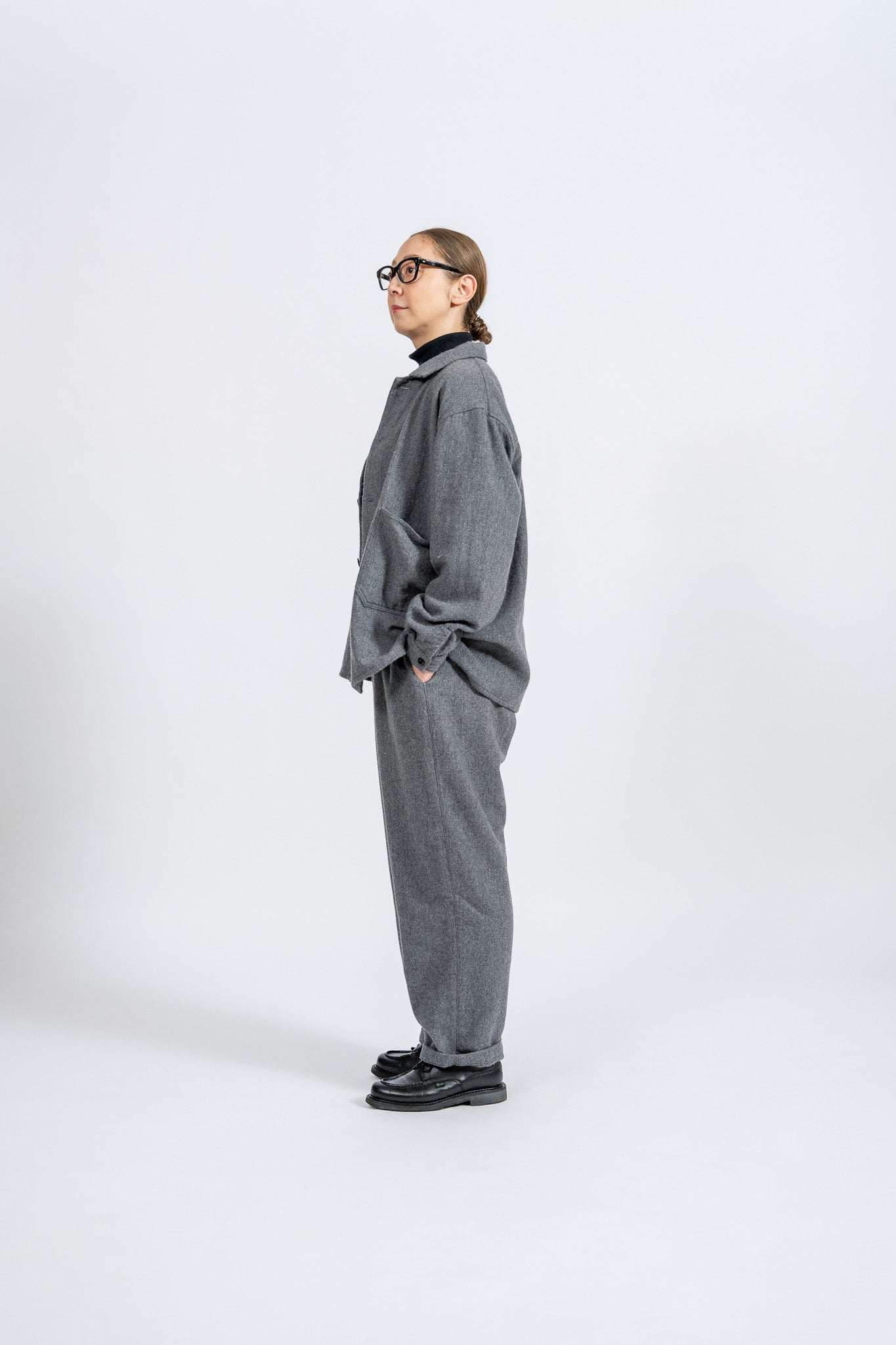 WOOL Easy Pants - GRY