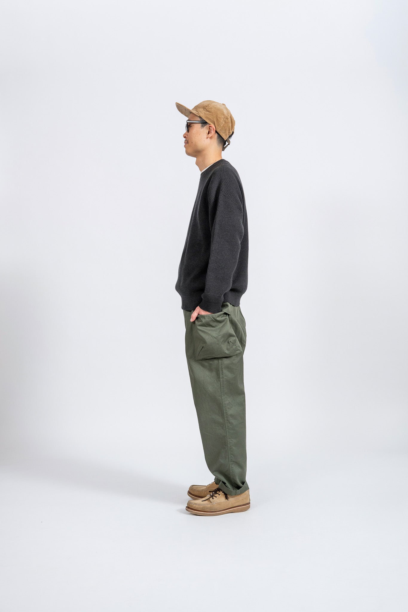 Military Easy Pants - BLK