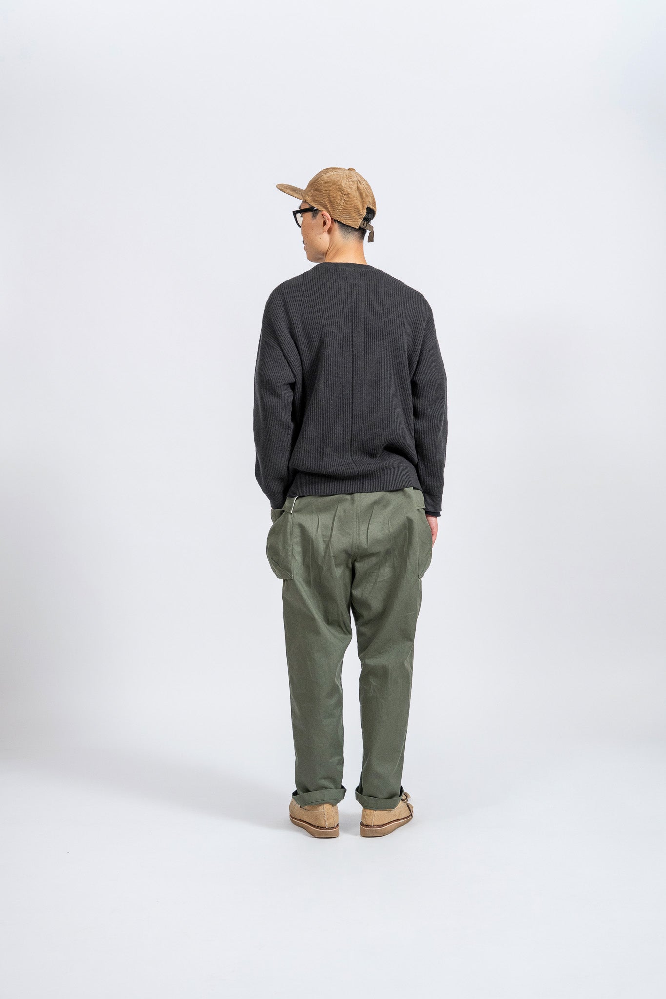 Cotton Rib Crew knit - CHR