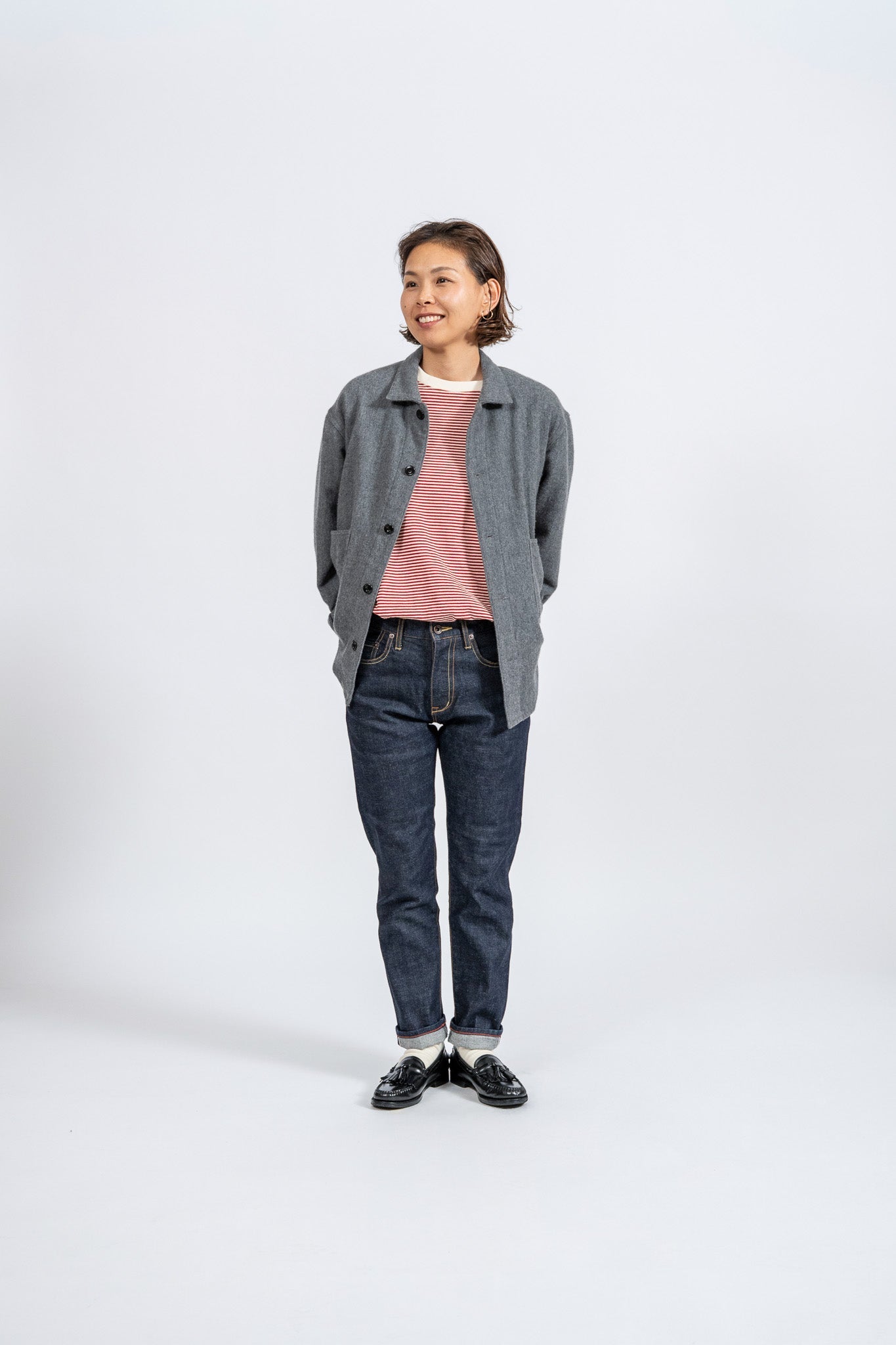 WOOL Work Jacket - GRY