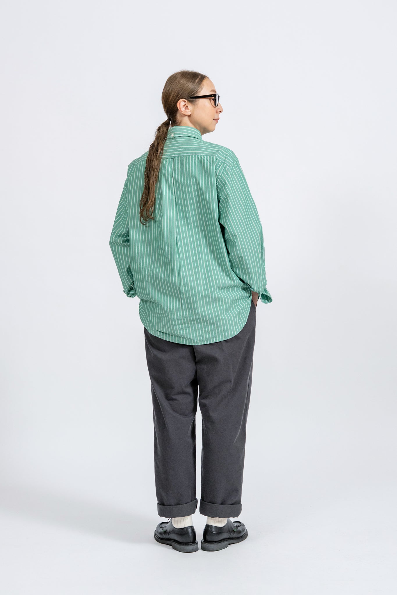 Wide Chino Pants -FW - GRY