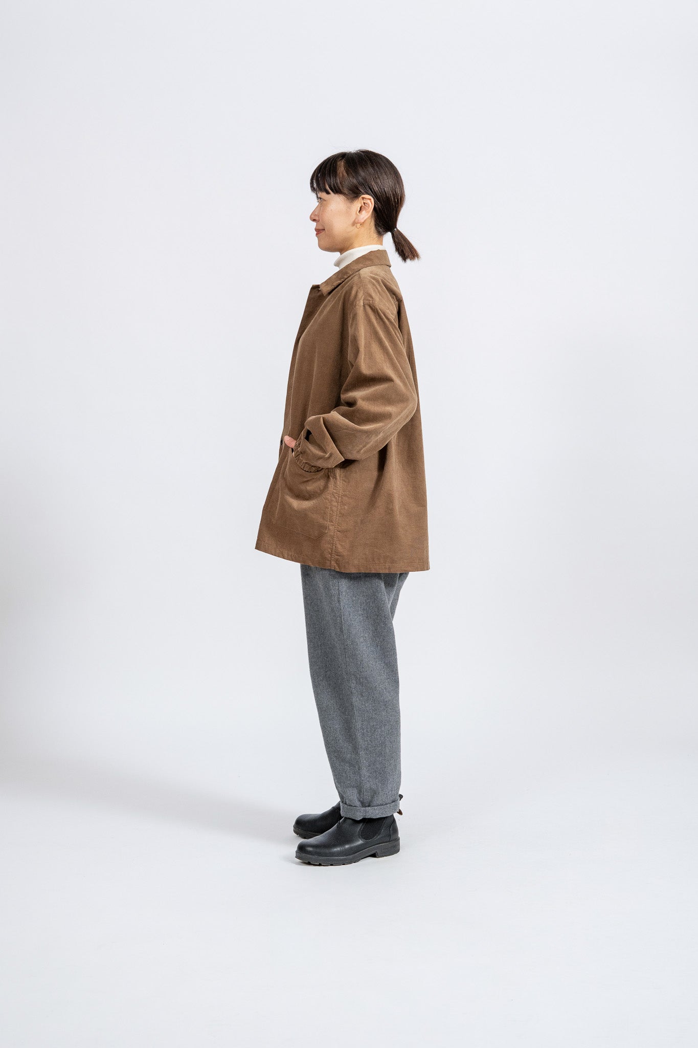 Corduroy Shirt Blouson - MOC