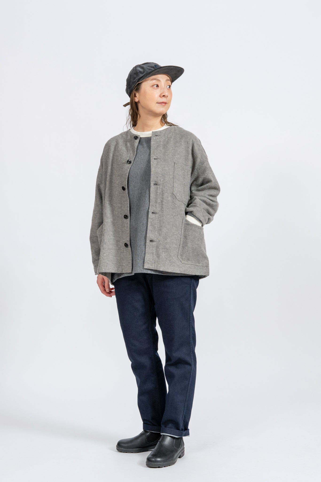 164cm / L.GRY / S