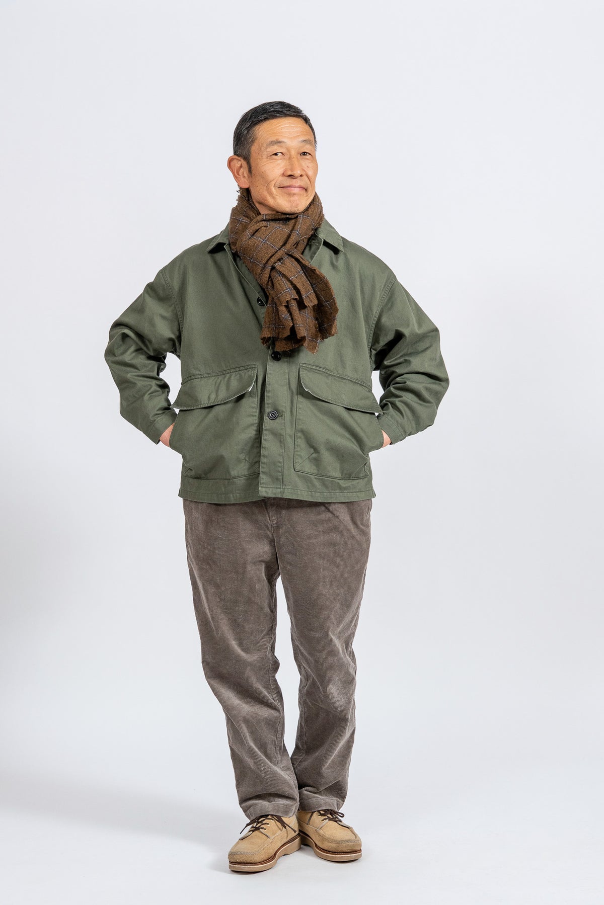 174cm / GRY / M