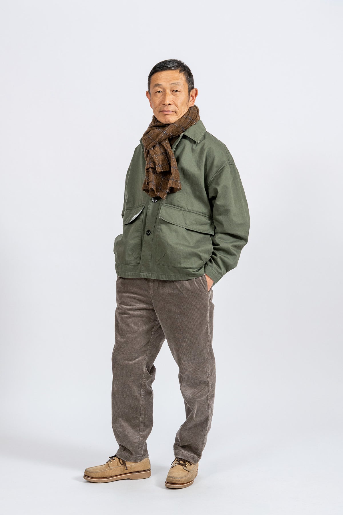 174cm / GRY / M