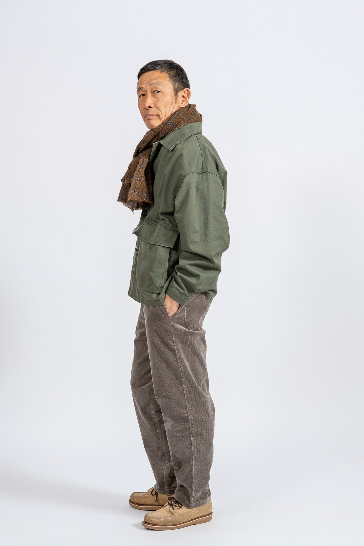 174cm / GRY / M