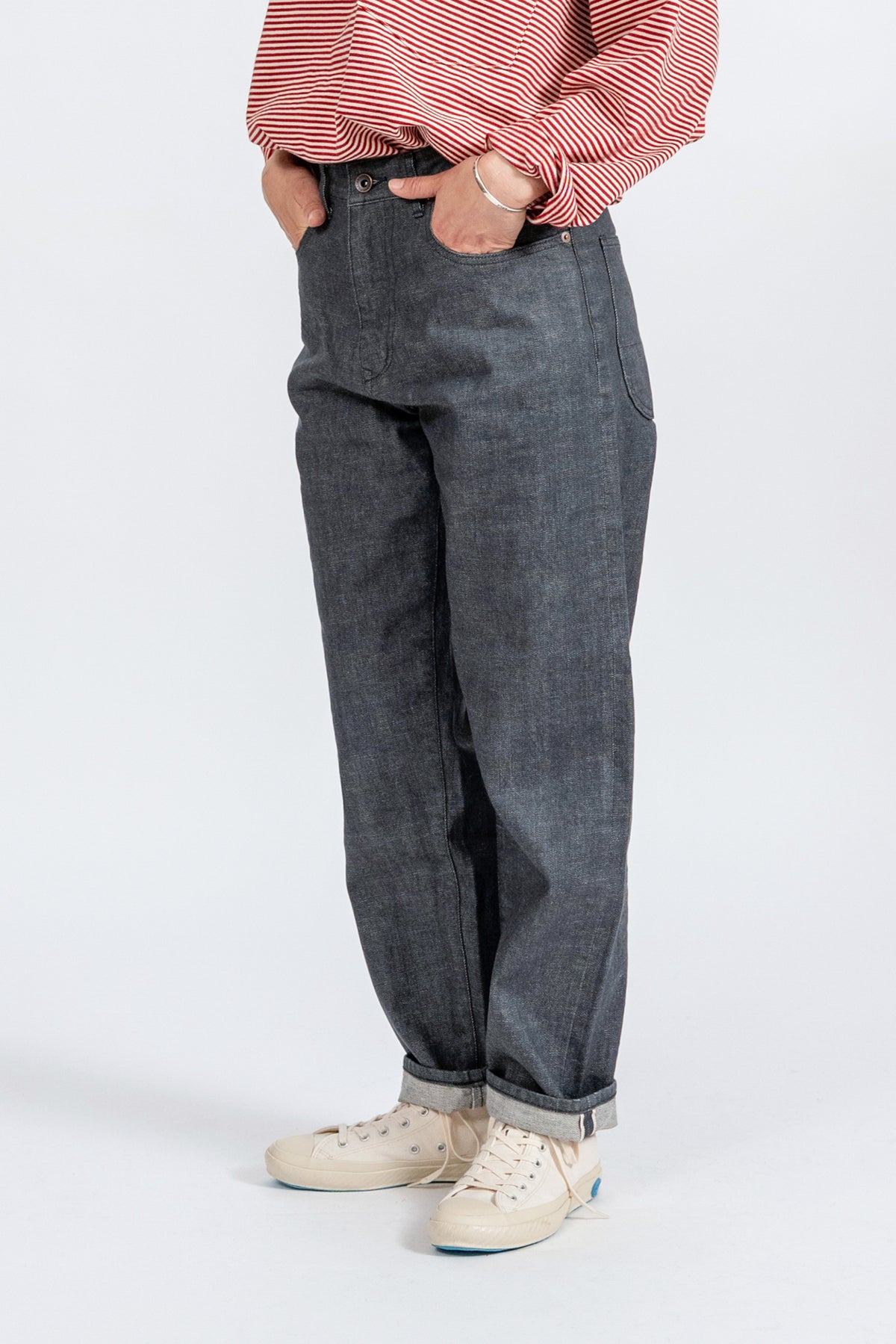 RIDE ON LOOSE DENIM - GRY - JAMES & CO. 鎌倉 公式サイト