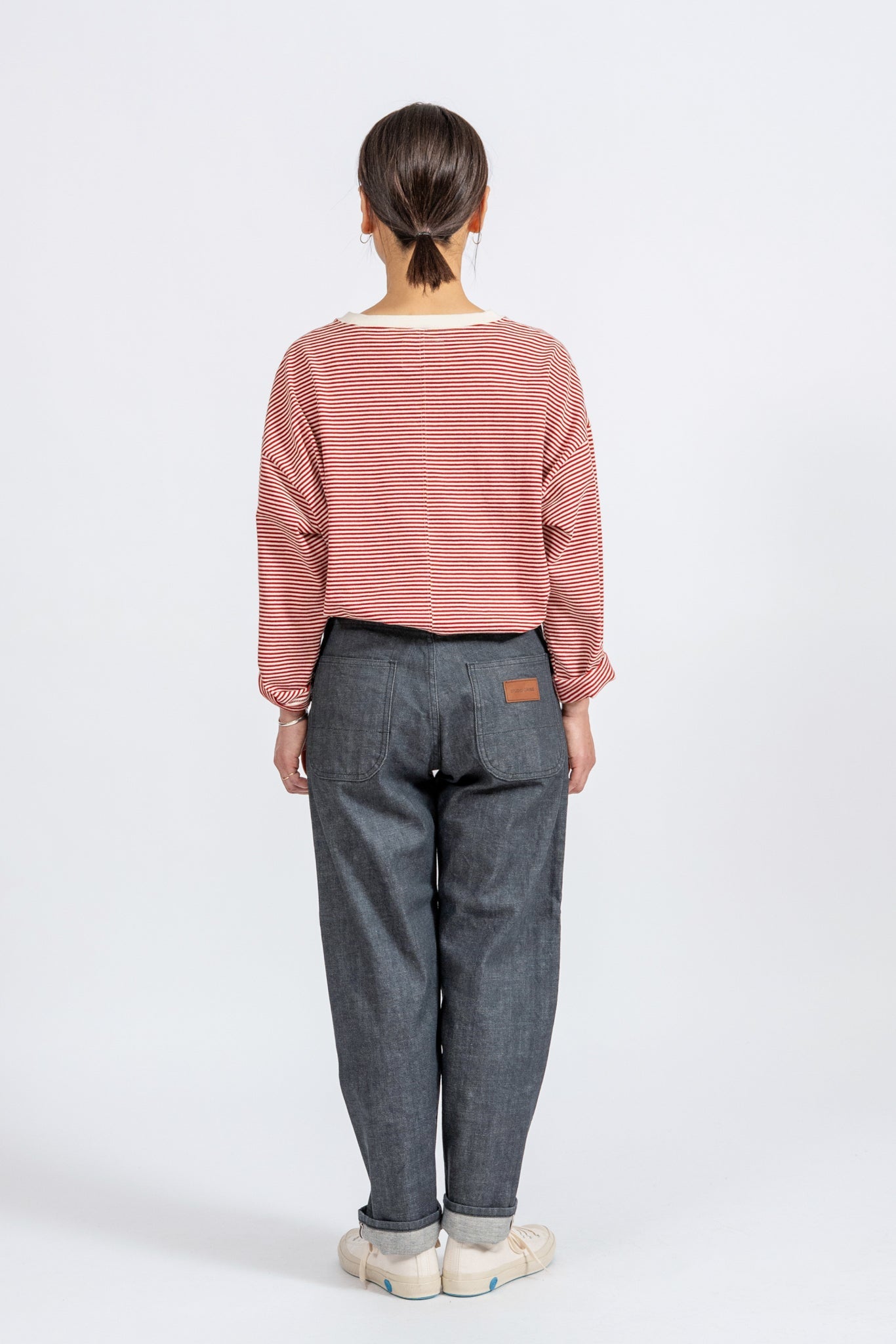 RIDE ON LOOSE DENIM - GRY