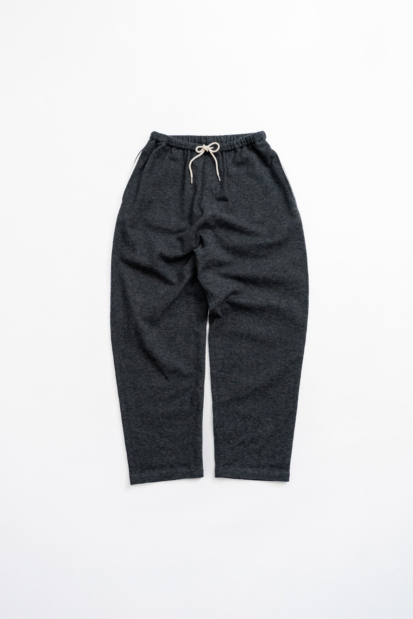 Cotton Tweed Easy Pants - CHR