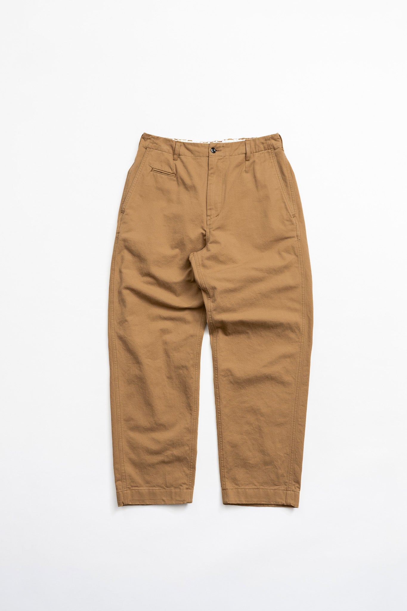 Wide Chino Pants -FW - BEG