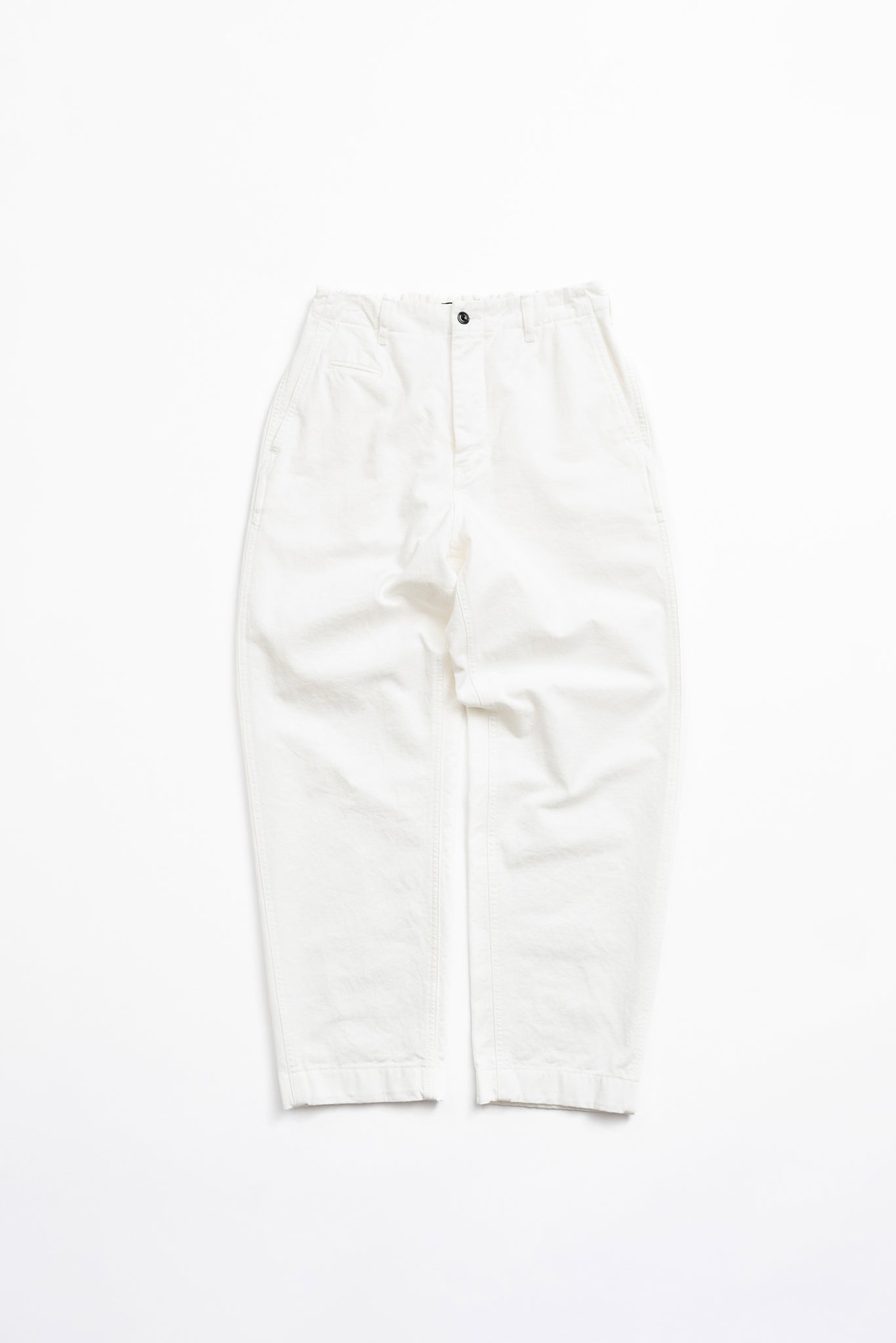 Wide Chino Pants -FW - WHT