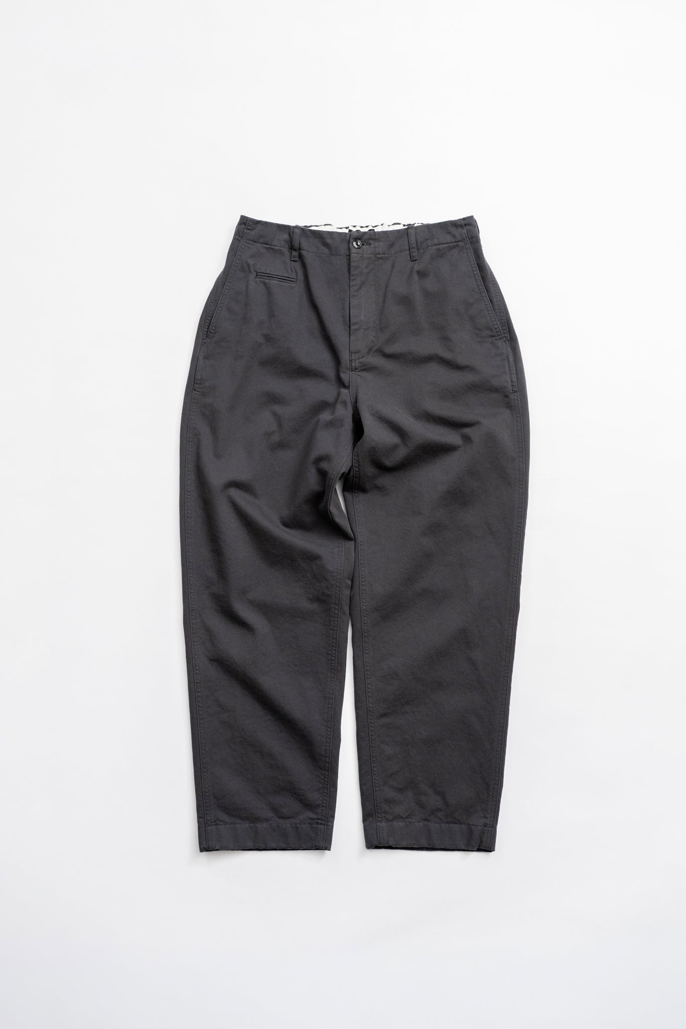 Wide Chino Pants -FW - GRY