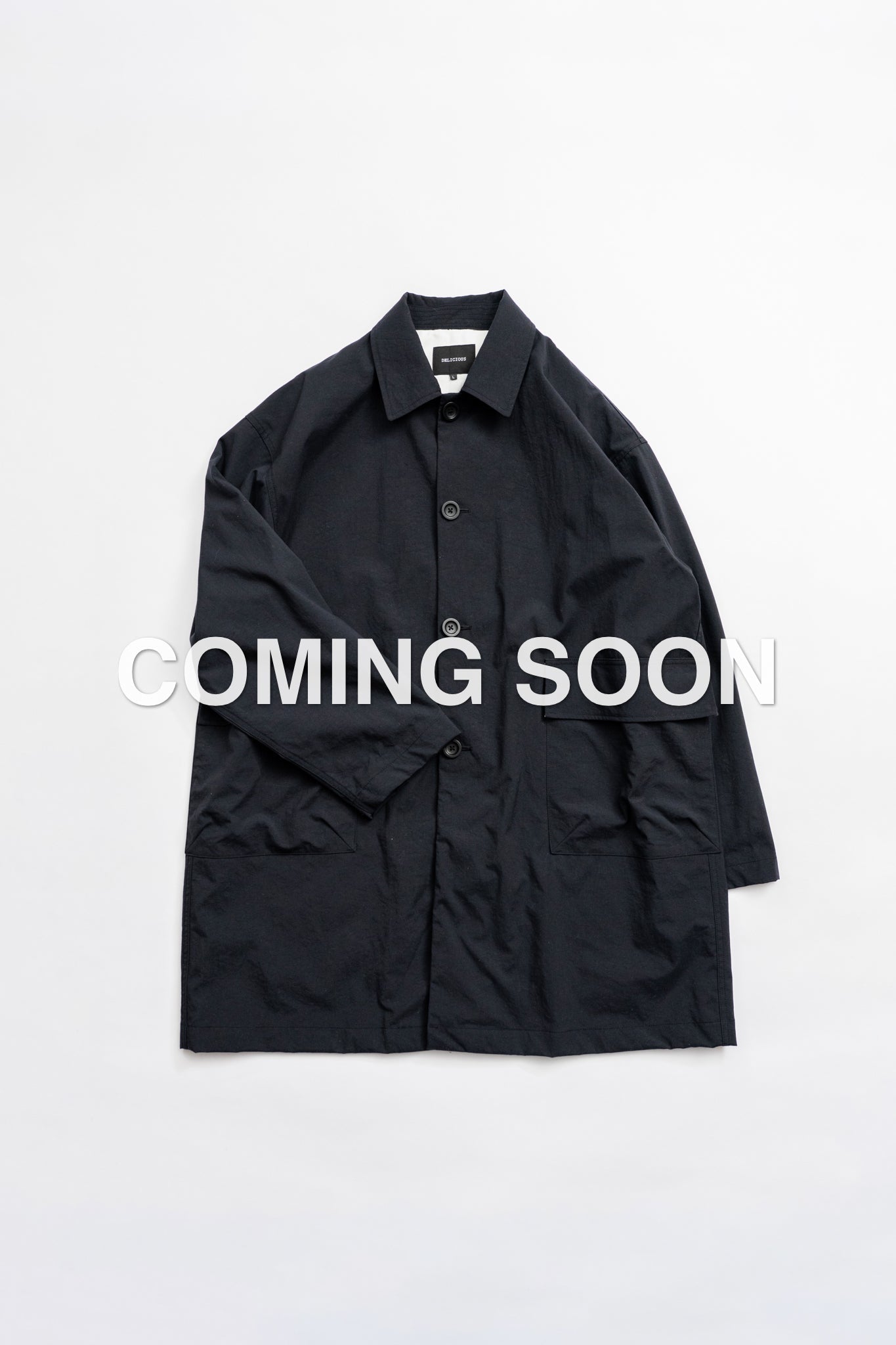 Soutien Collar Work Coat - BLK