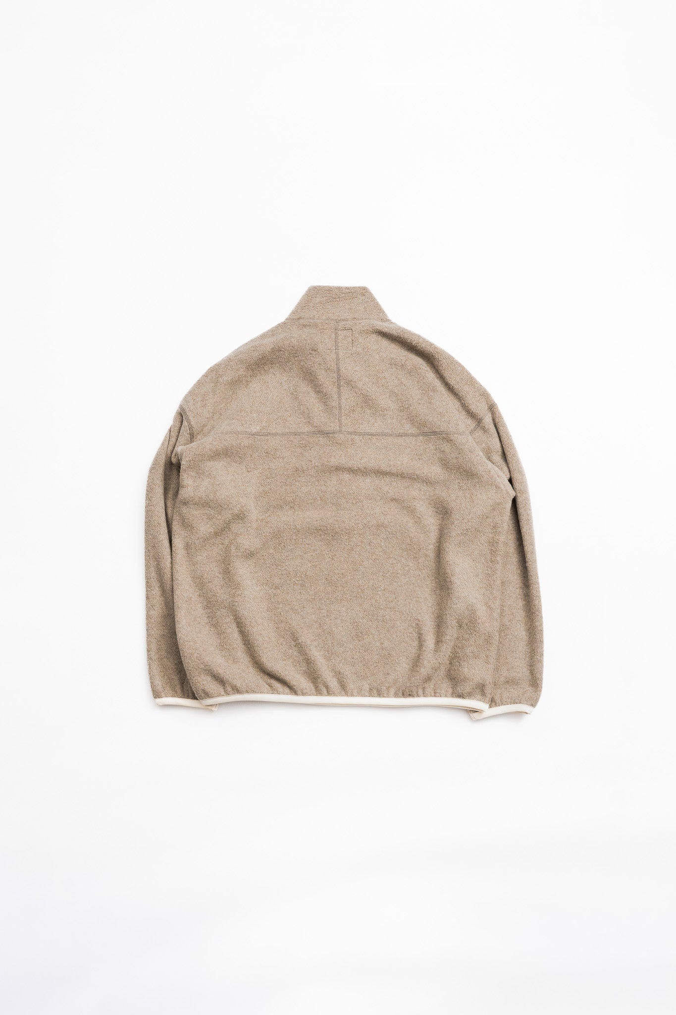 Fleece Snap Pullover - BEG