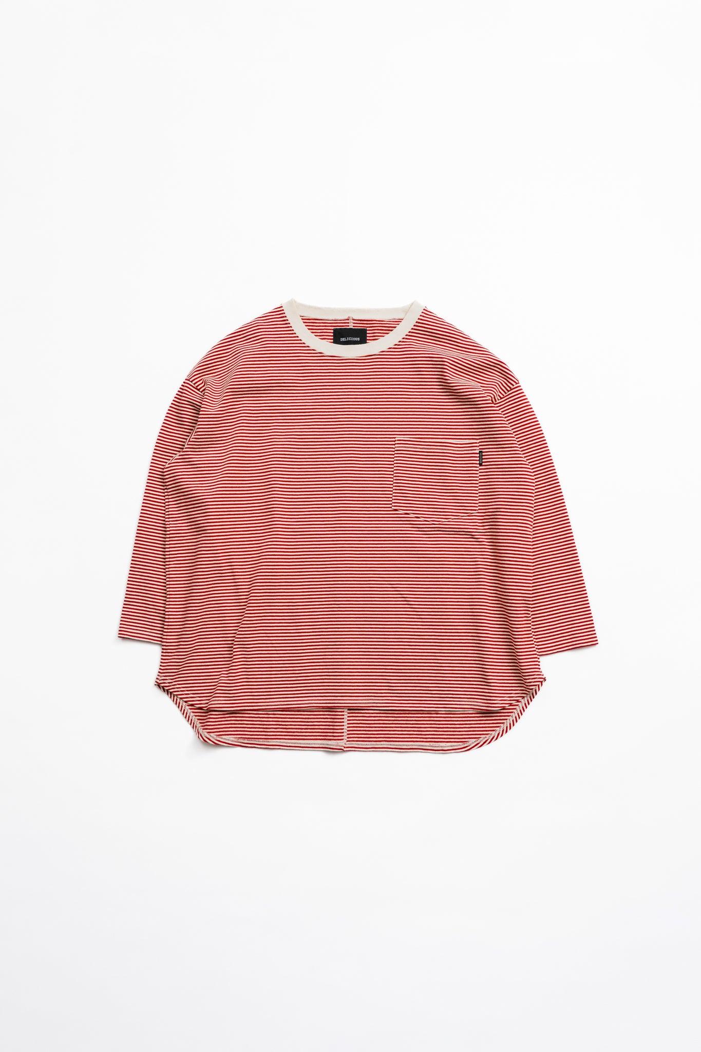 NORA Border Middle Sleeve - RED