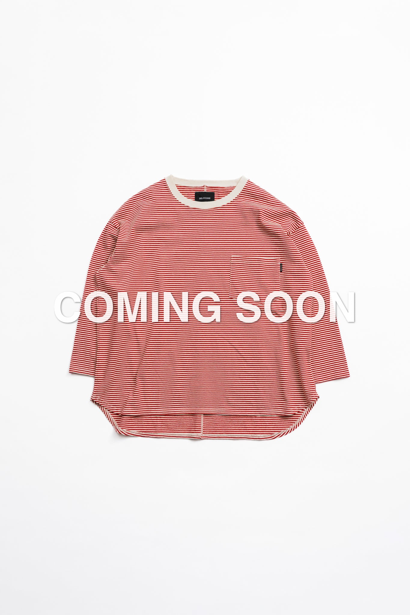 NORA Border Middle Sleeve - RED
